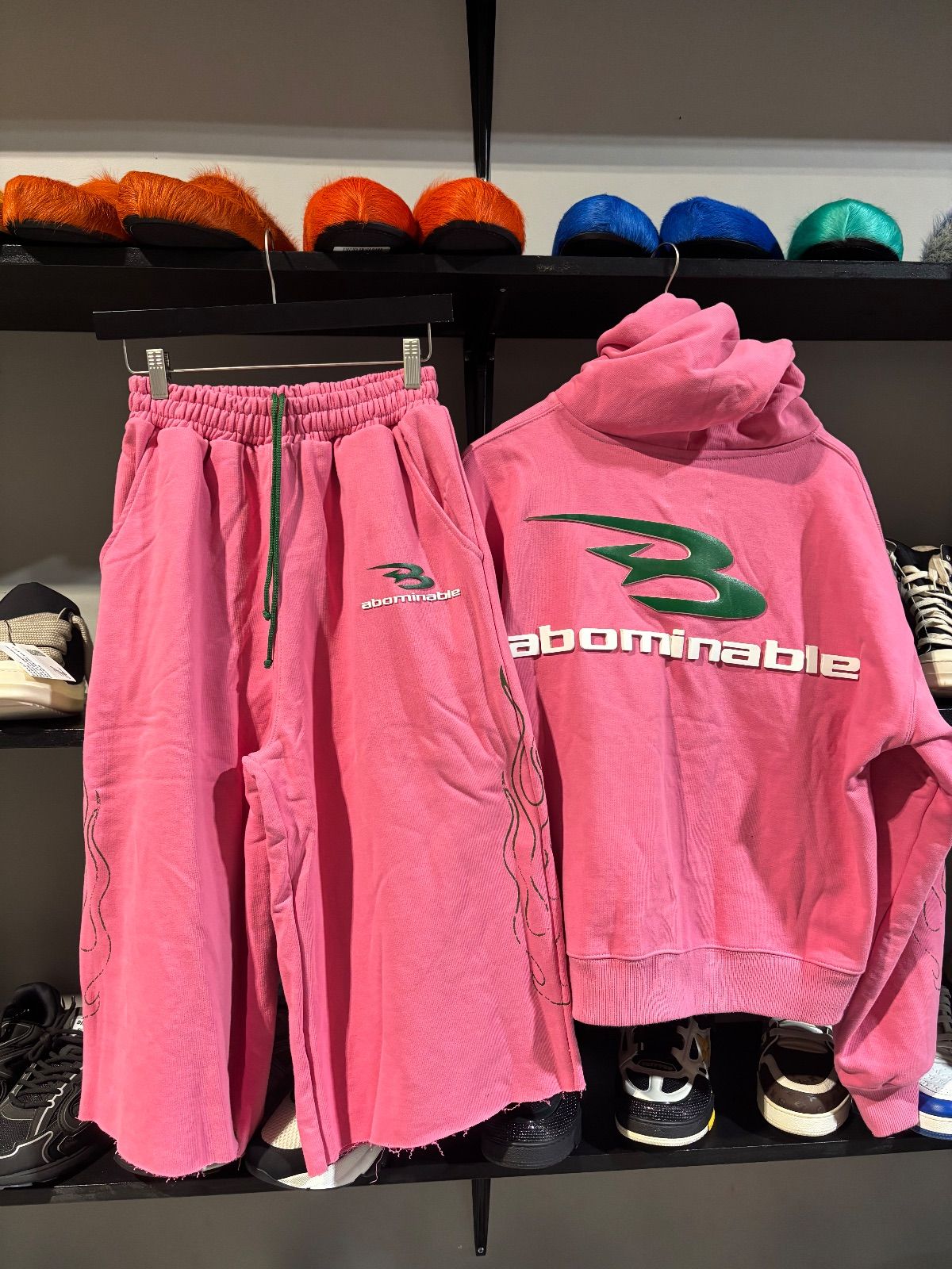 Abominable Flame Set Pink/Green