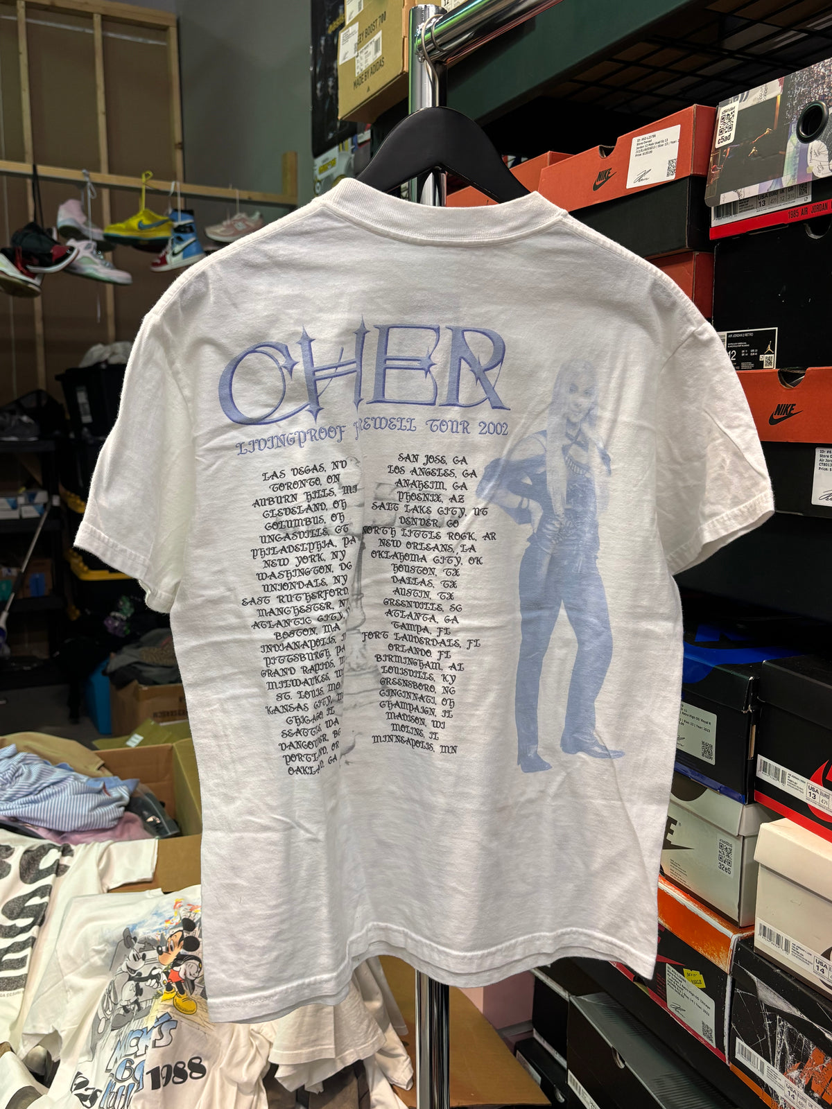 Vintage Cher 02 Tour Tee SzM