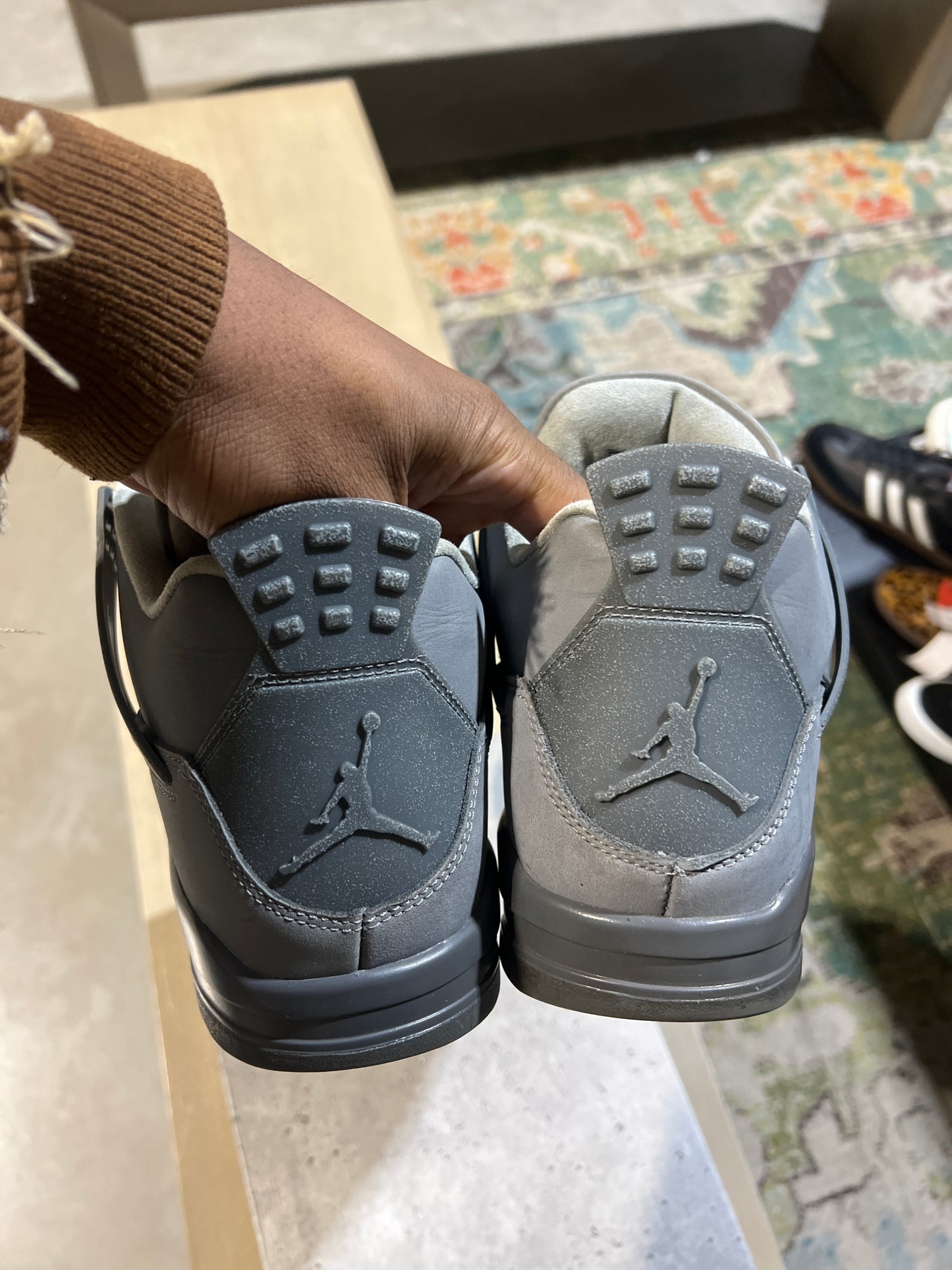 Jordan 4 Wet Cement Used Sz 11