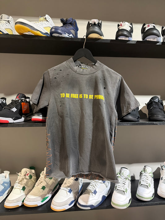 PRIVATE PARTY GARBAGE JUICE TEE GREY