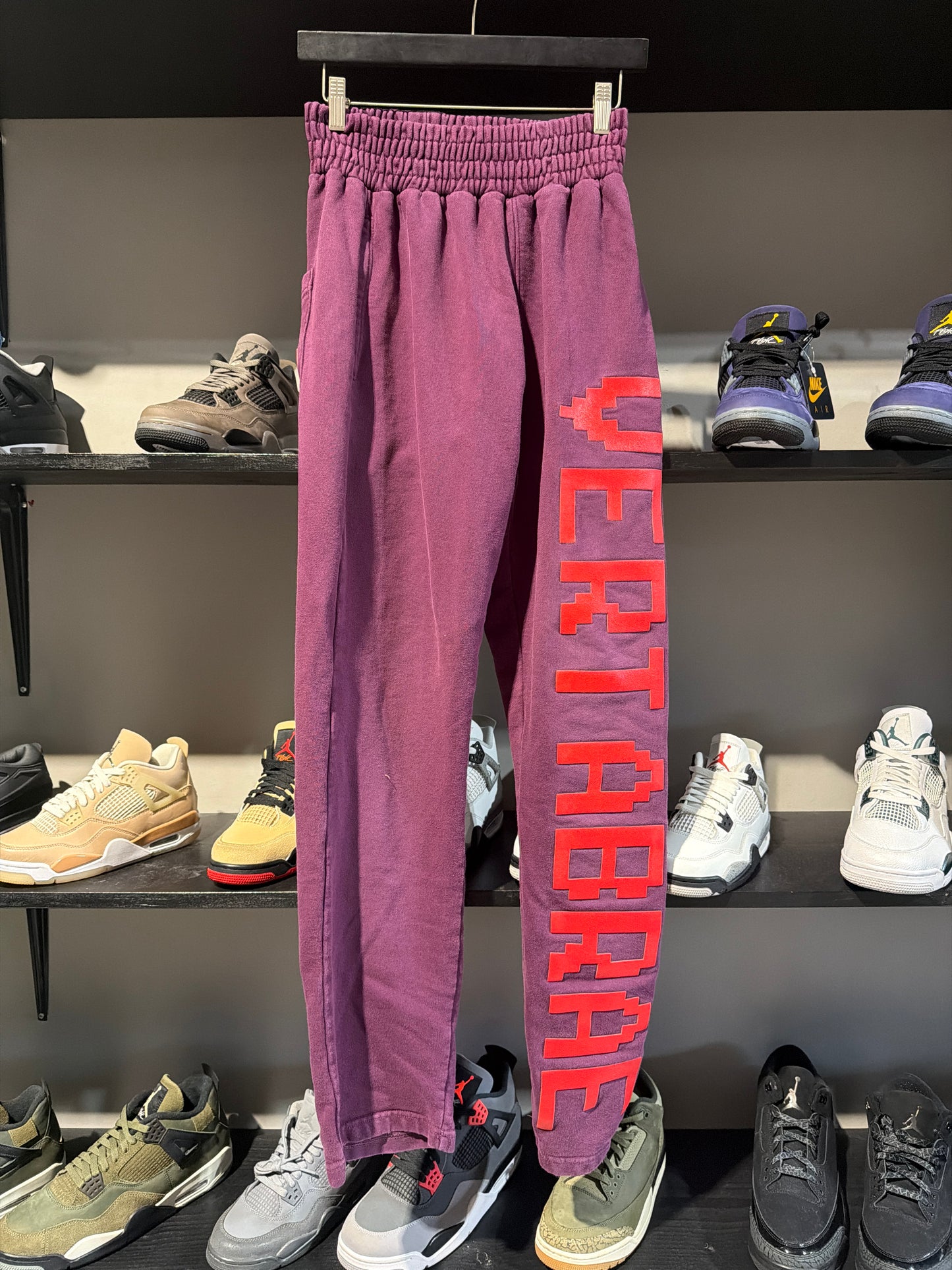 Vertabrae Purple/Red Sweats Sz XL
