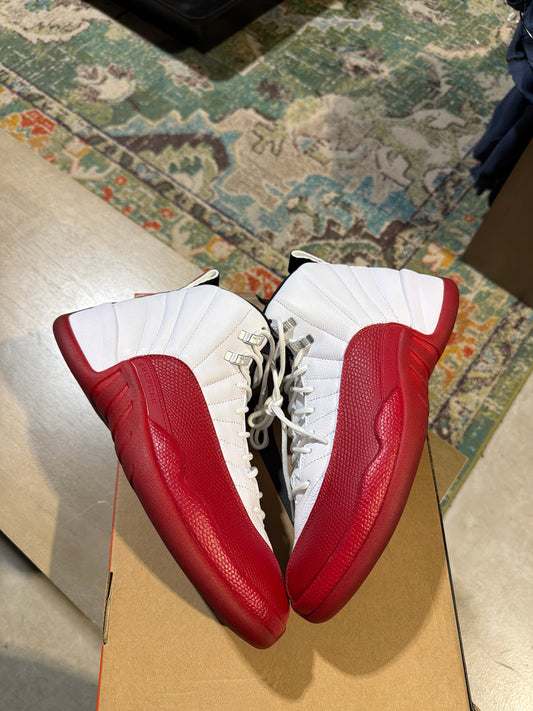 Jordan 12 Cherry Used Sz 9.5 (1)