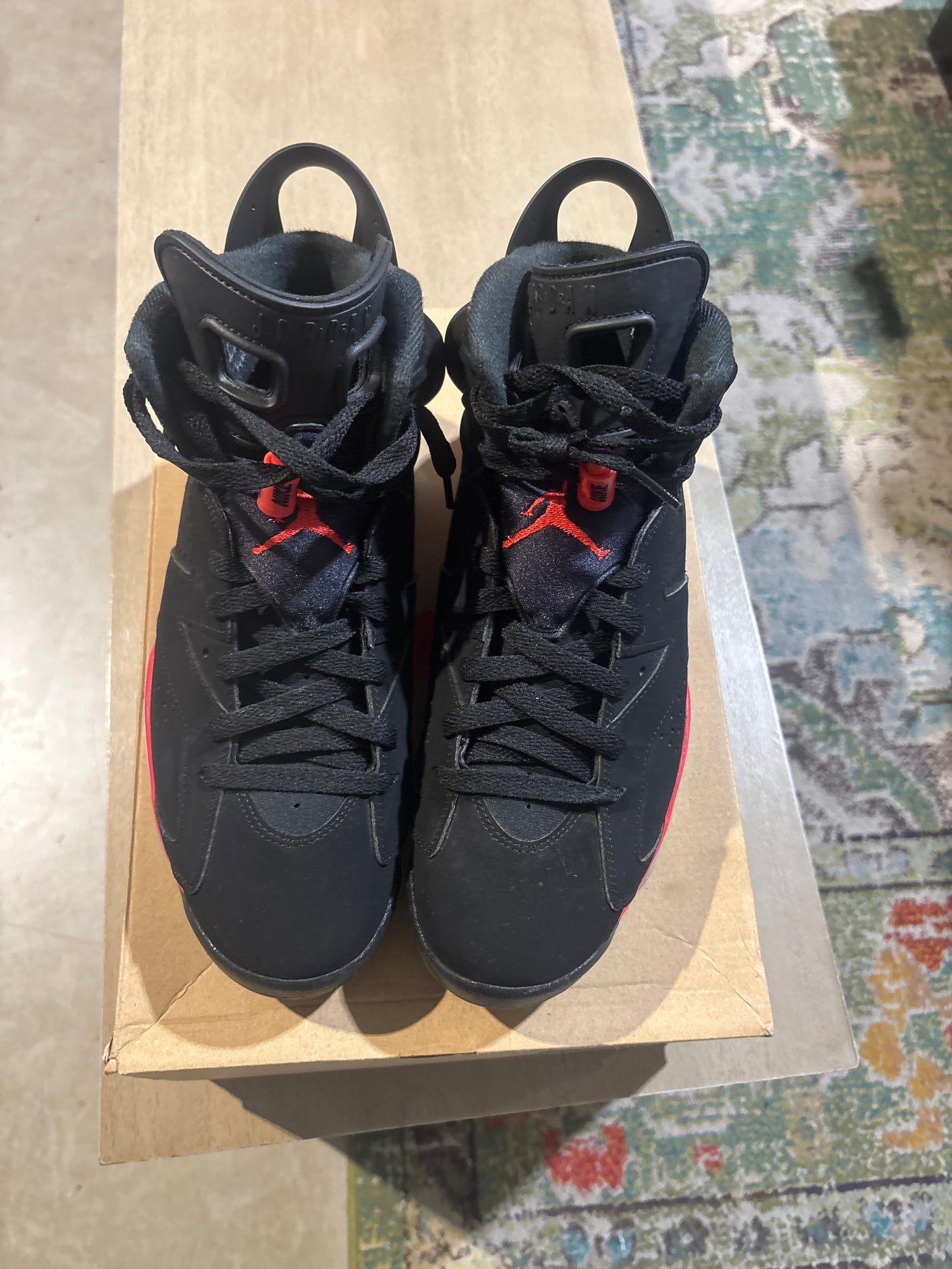 Jordan 6 Infrared Salesman Used Sz 9.5