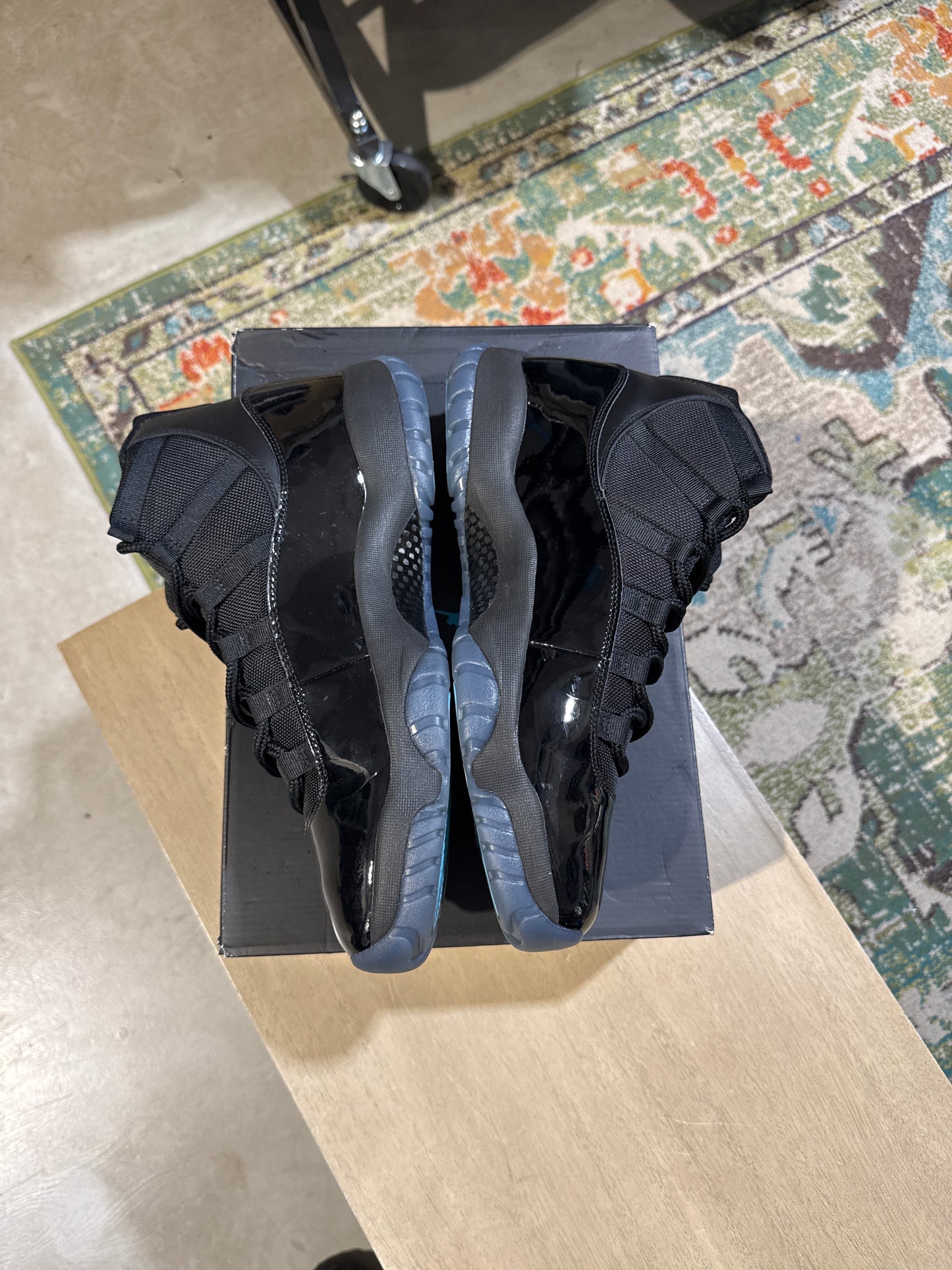 Jordan 11 Gamma Blue Used Sz 13