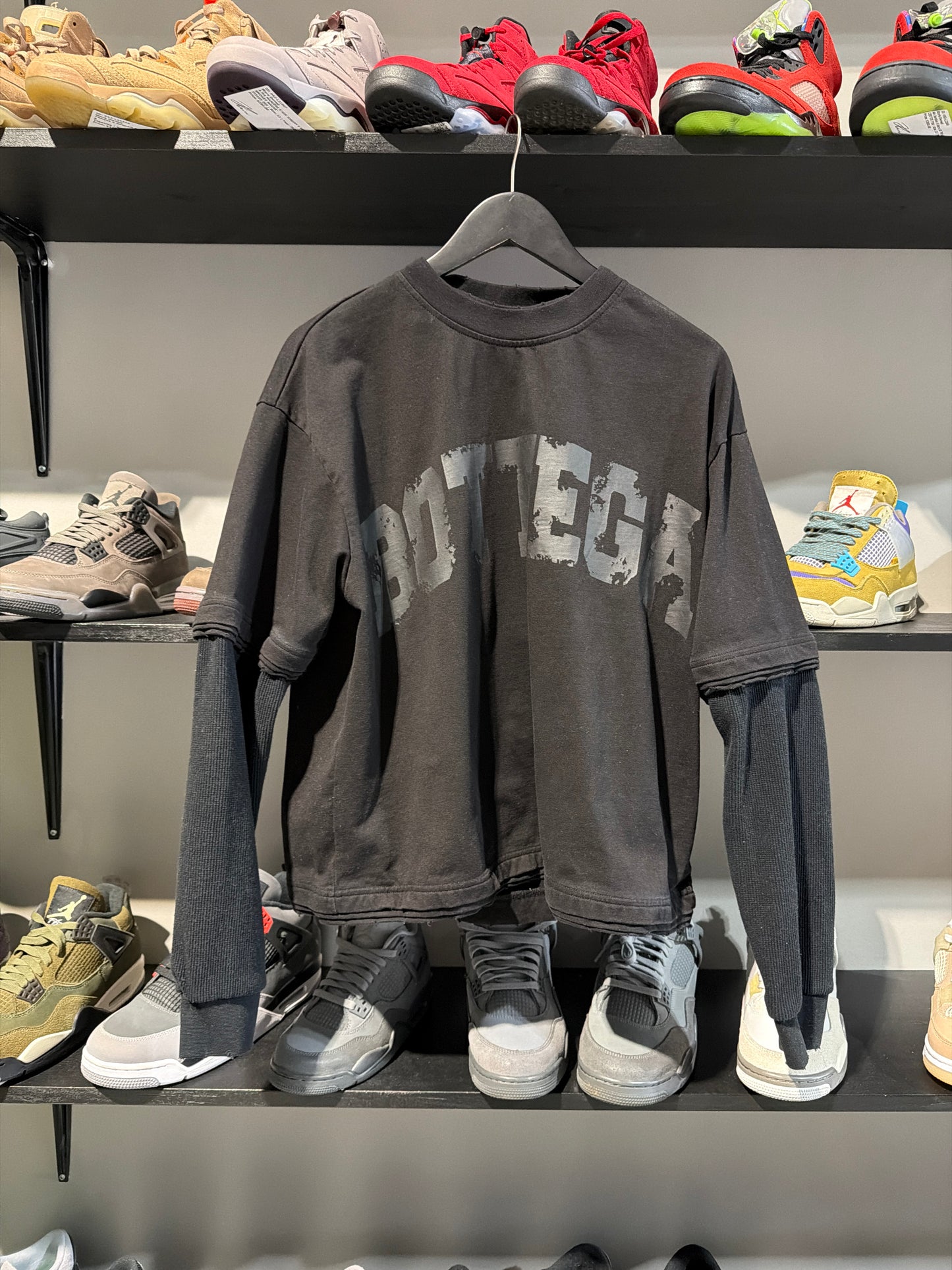 Bottega Desires Black Thermal Tee