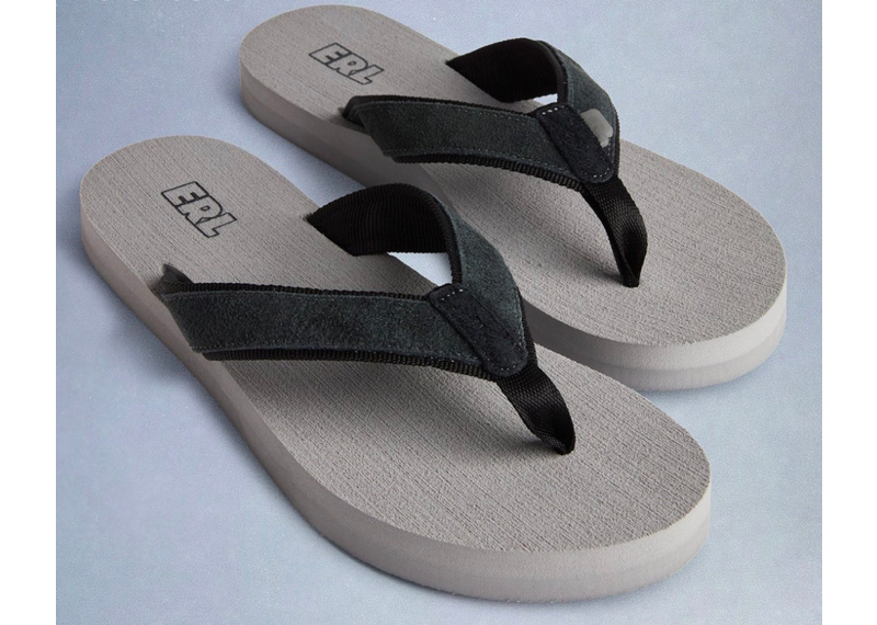 ERL Grey/Black Flip Flop