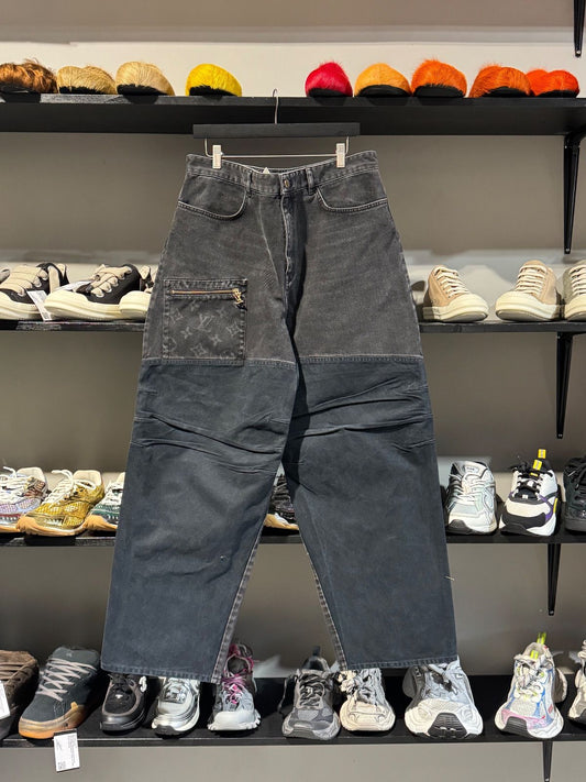 Luis Vuitton Workwear Black Pants
