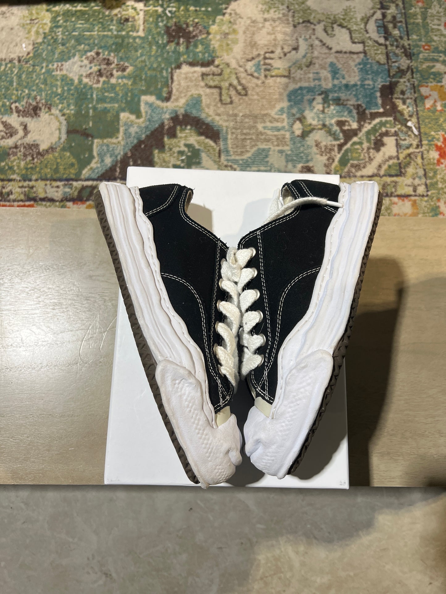 Maison mihara Hank used black white sz 10