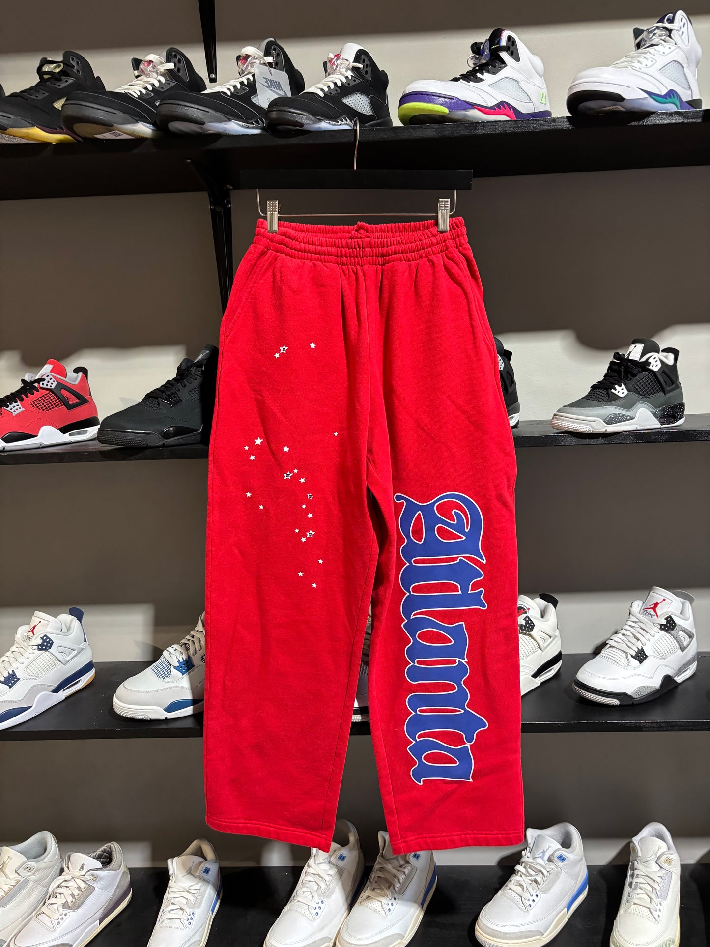 Sp5der Red ATL Sweats