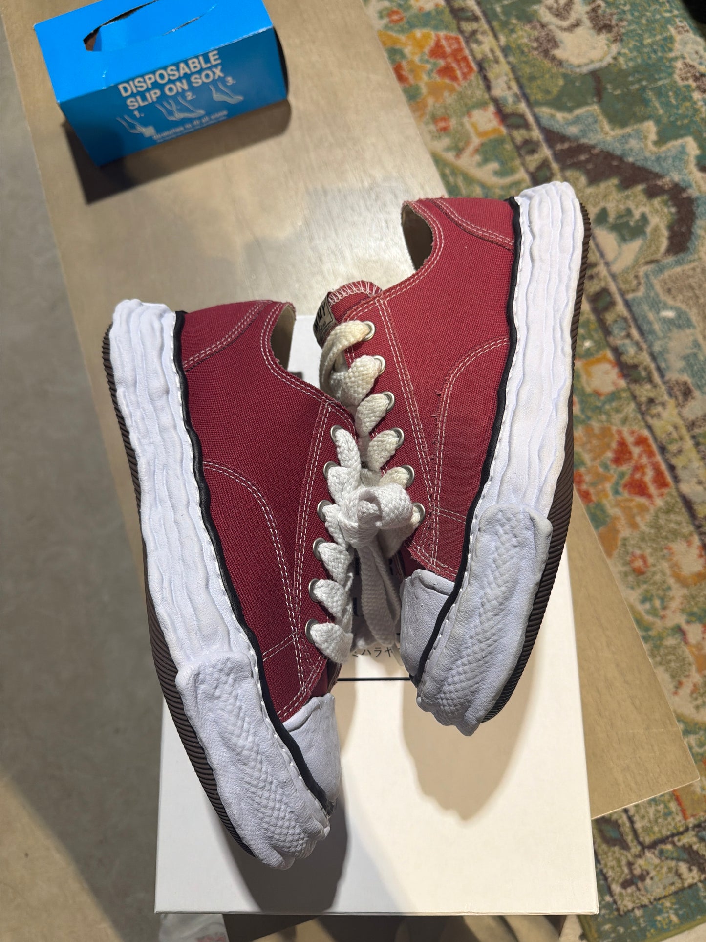 MAISON MIHARA PETERSON 23 BORDEAUX USED SZ 9
