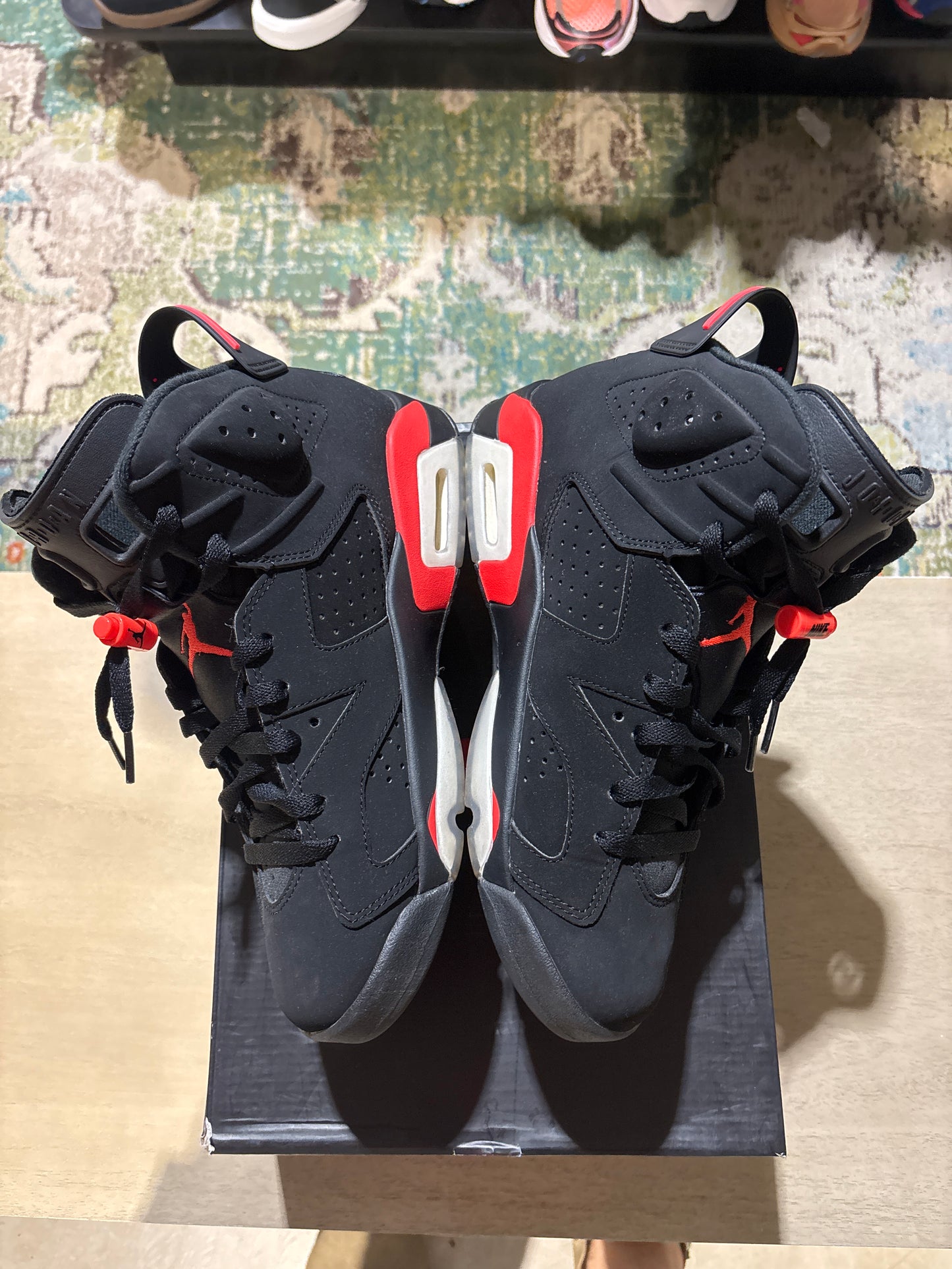 Jordan 6 infrared used sz 9