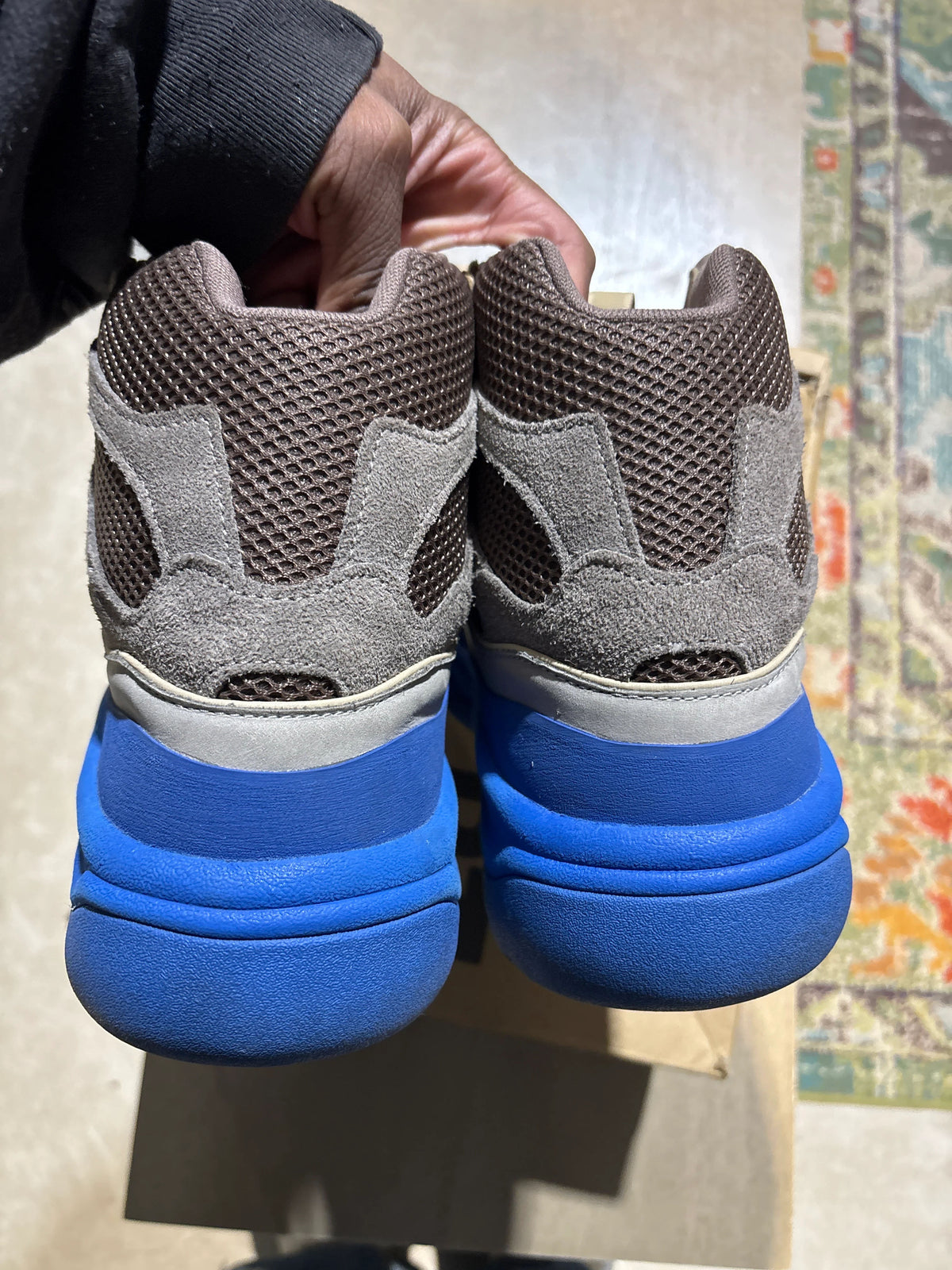 adidas Yeezy Desert Boot Taupe Blue - Pre-Owned