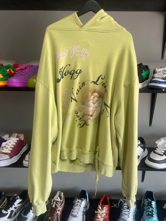 saint vanity light green hoodie