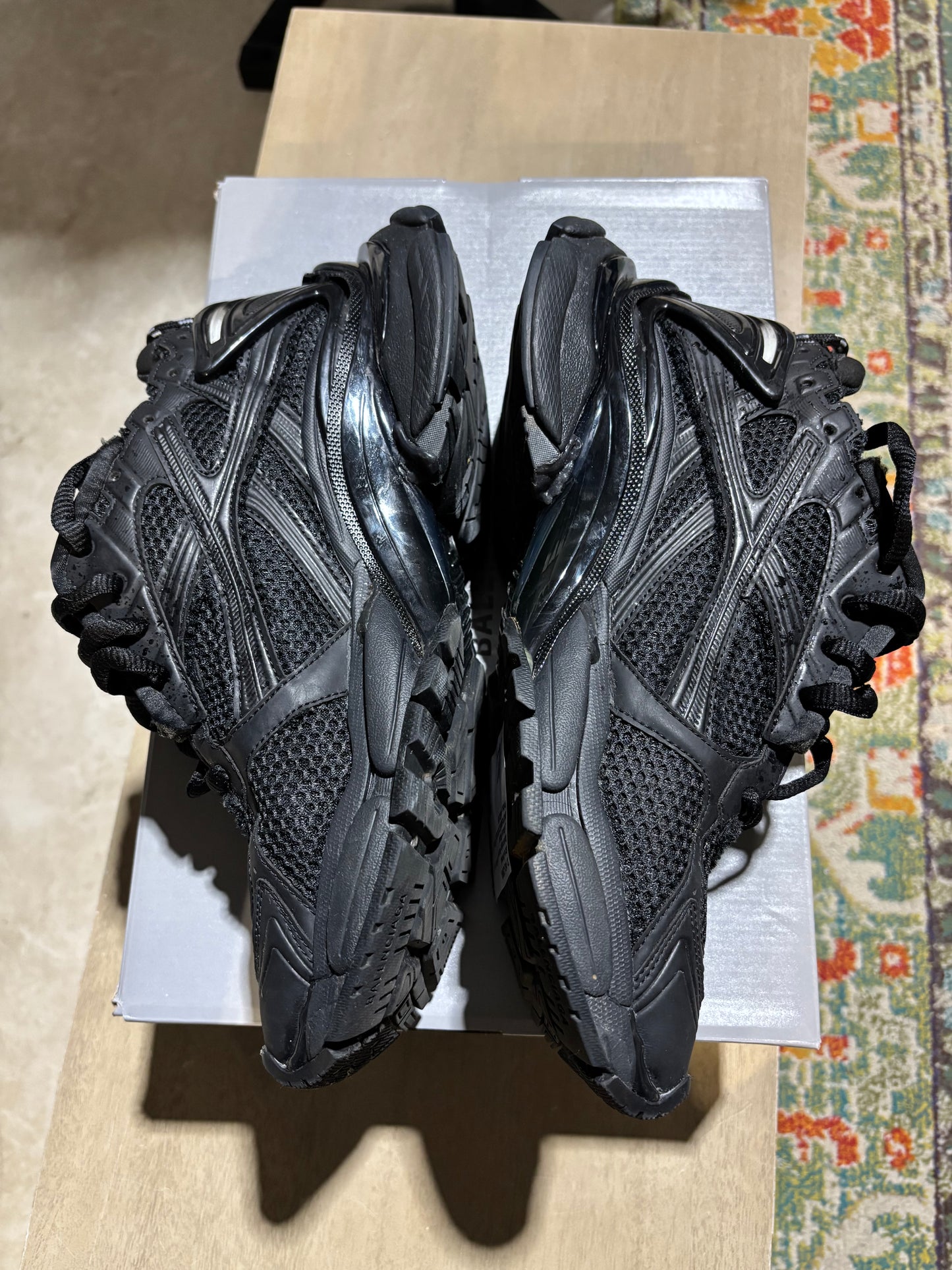 Balenciaga Runner Sneaker Used Sz 11 Black/Black