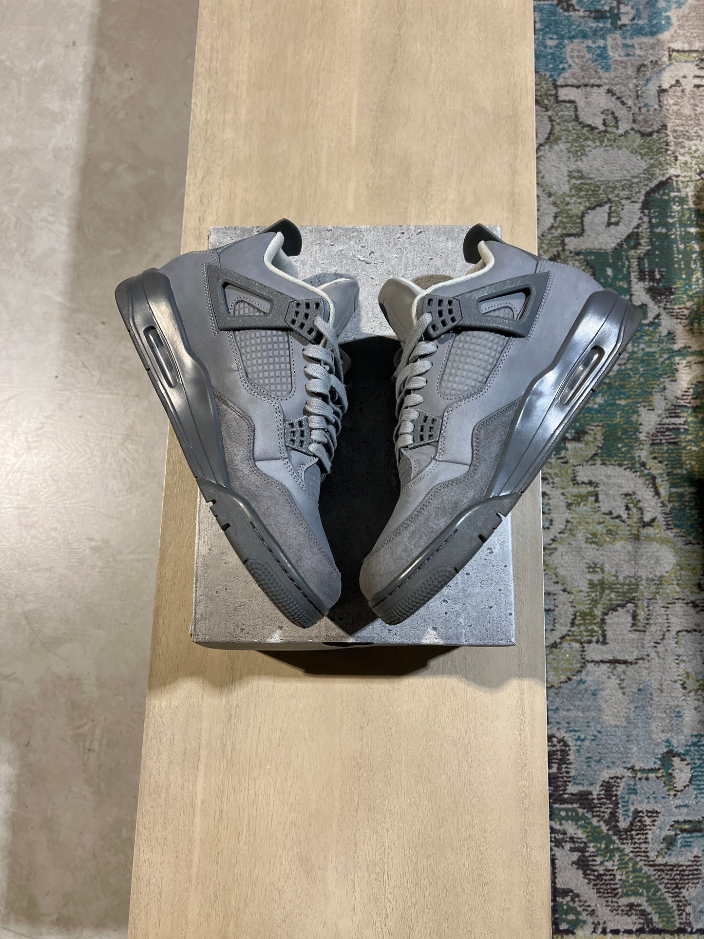 Jordan 4 Wet Cement Used Sz 11