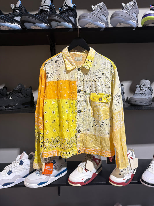 Kapital Yellow Paisley Flannel