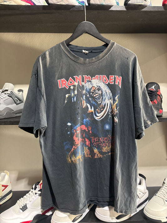 Vintage Iron Maiden Number Of The Beast Tee