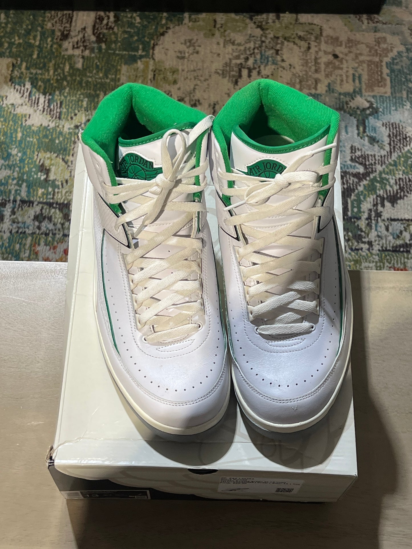 Jordan 2 lucky green sz 13 used