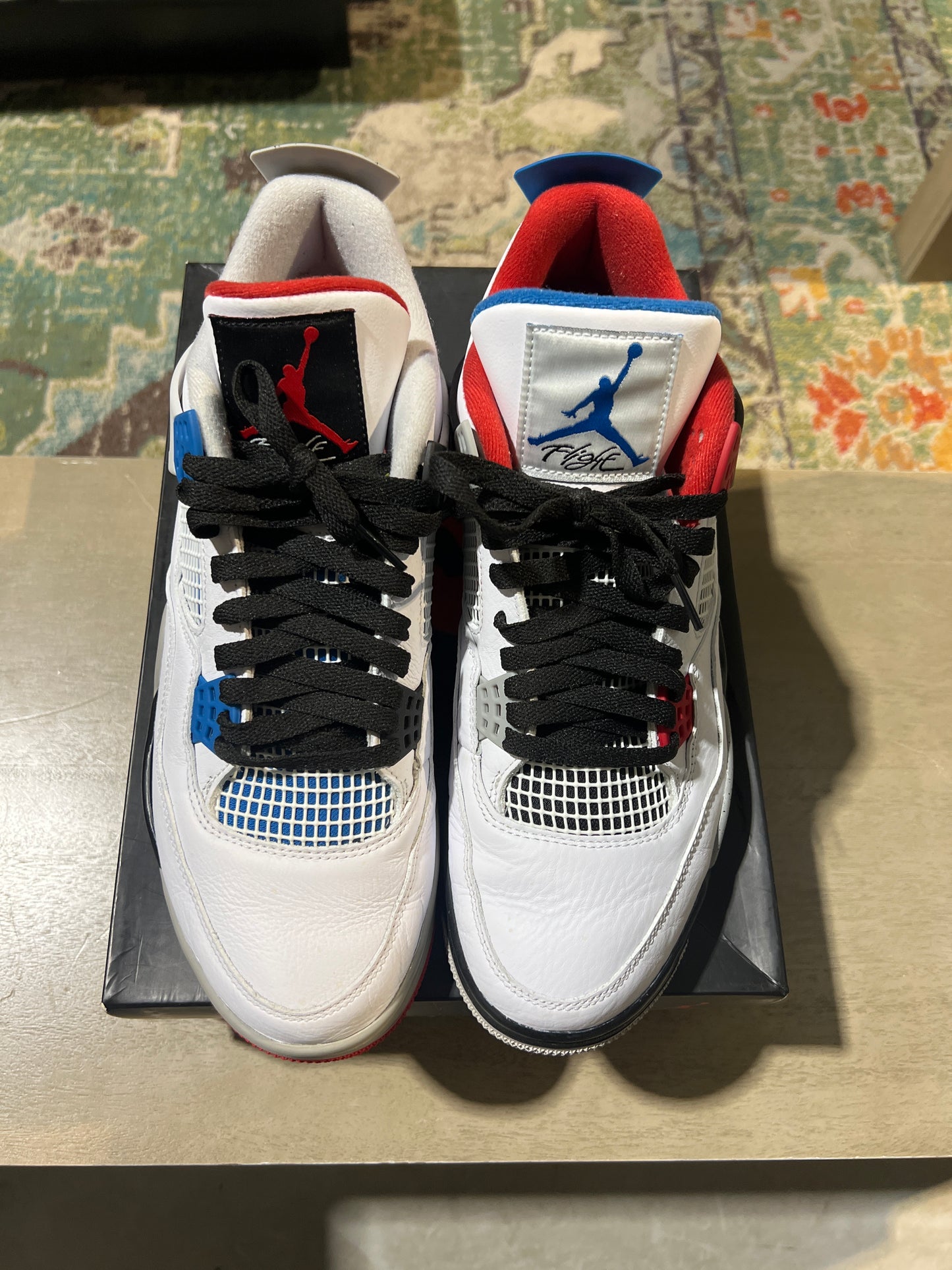 Jordan 4 what the used sz 12