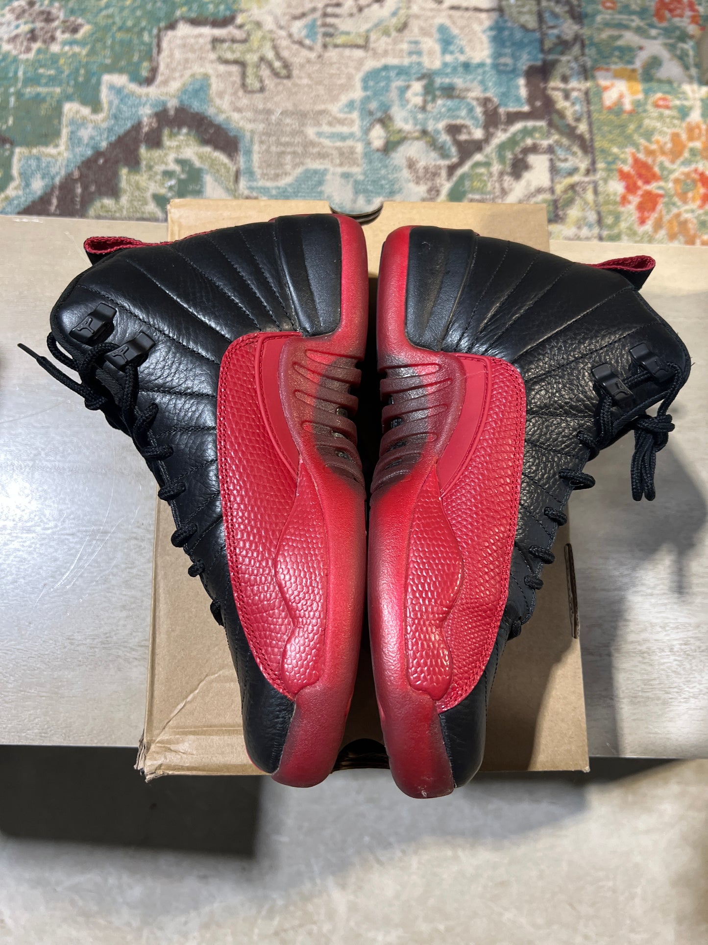 Jordan 12 flu game used sz 7Y