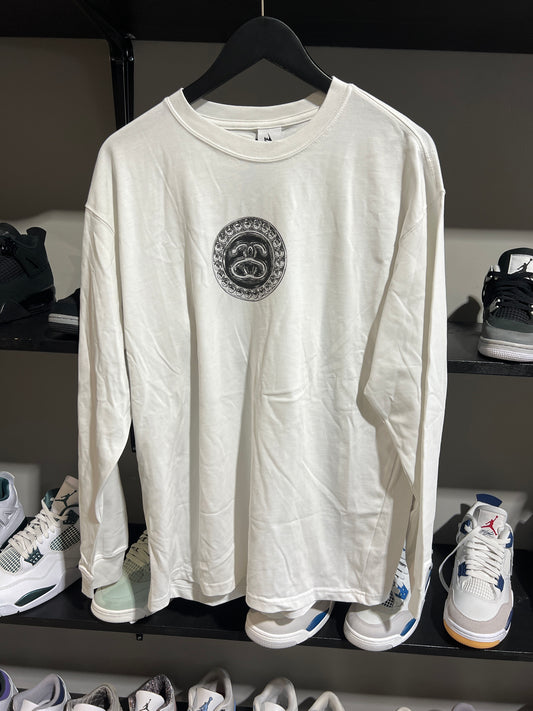Stussy Nike Long Sleeve White Shirt