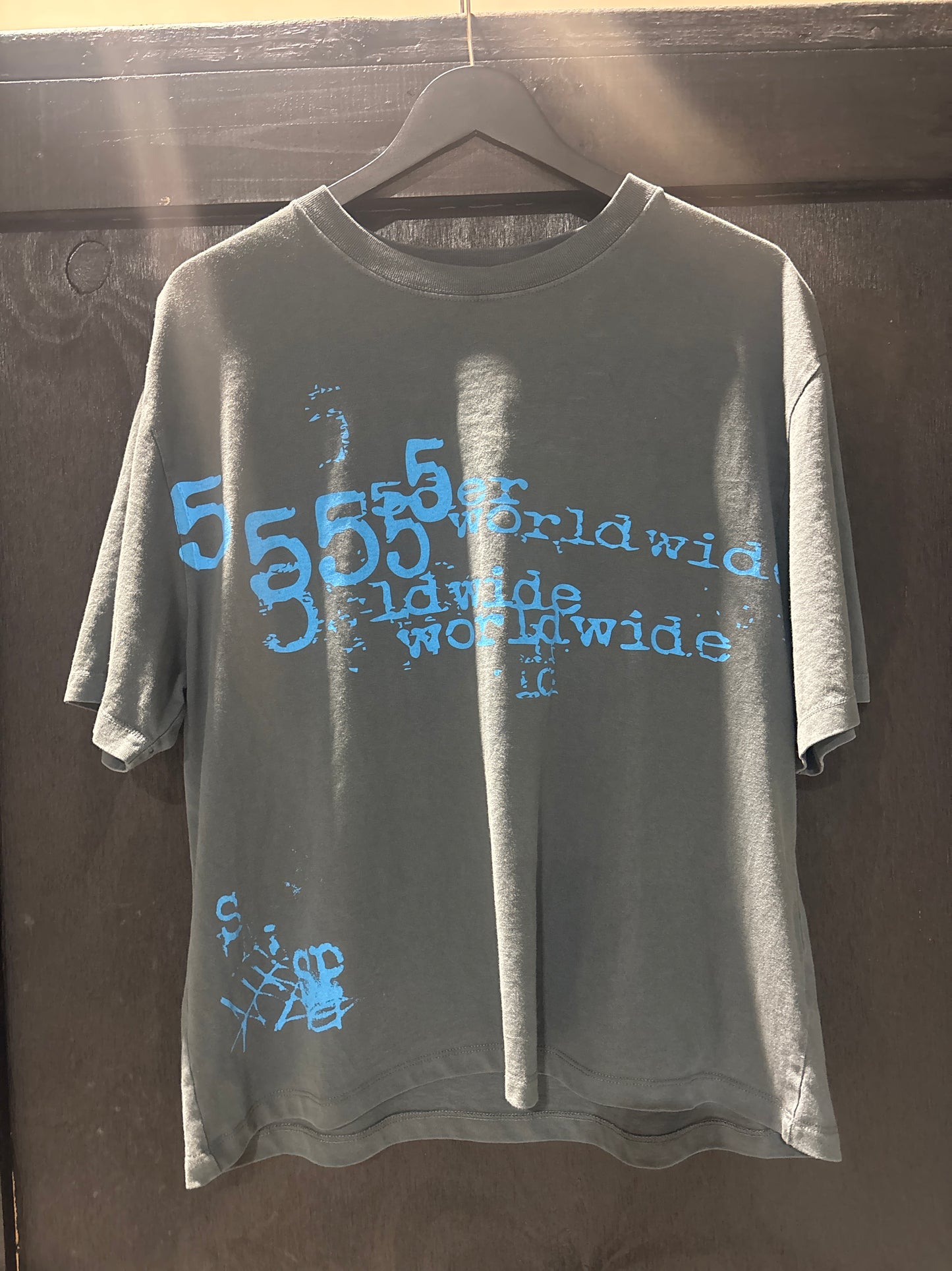Sp5der Stutter Tee Grey/Blue