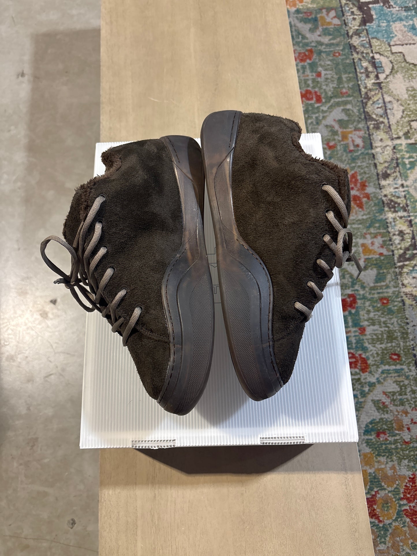 ERL Vamp Sneaker Brown/Brown Used Sz 12