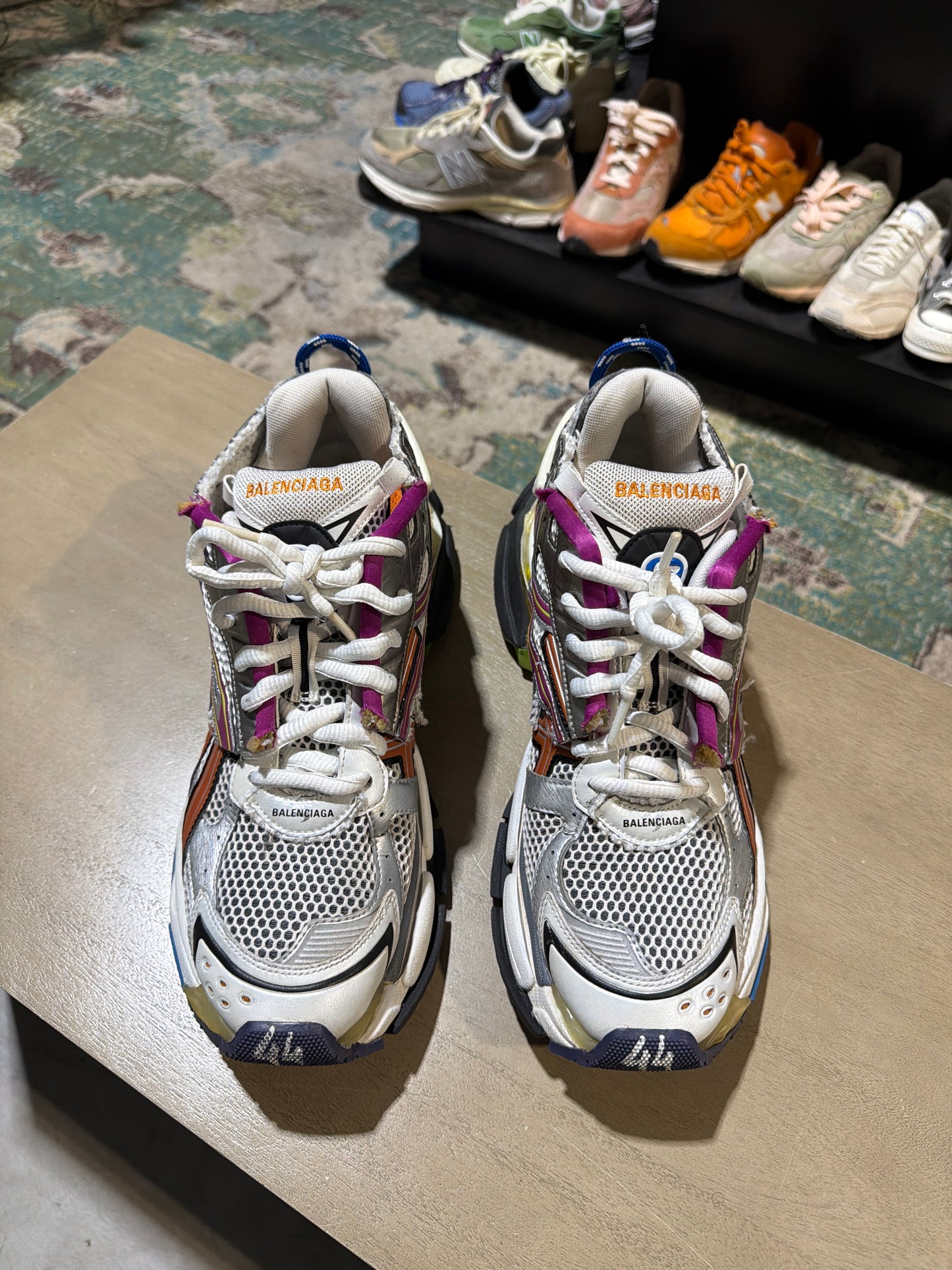 Multi Color Balenci Runner used SZ 11