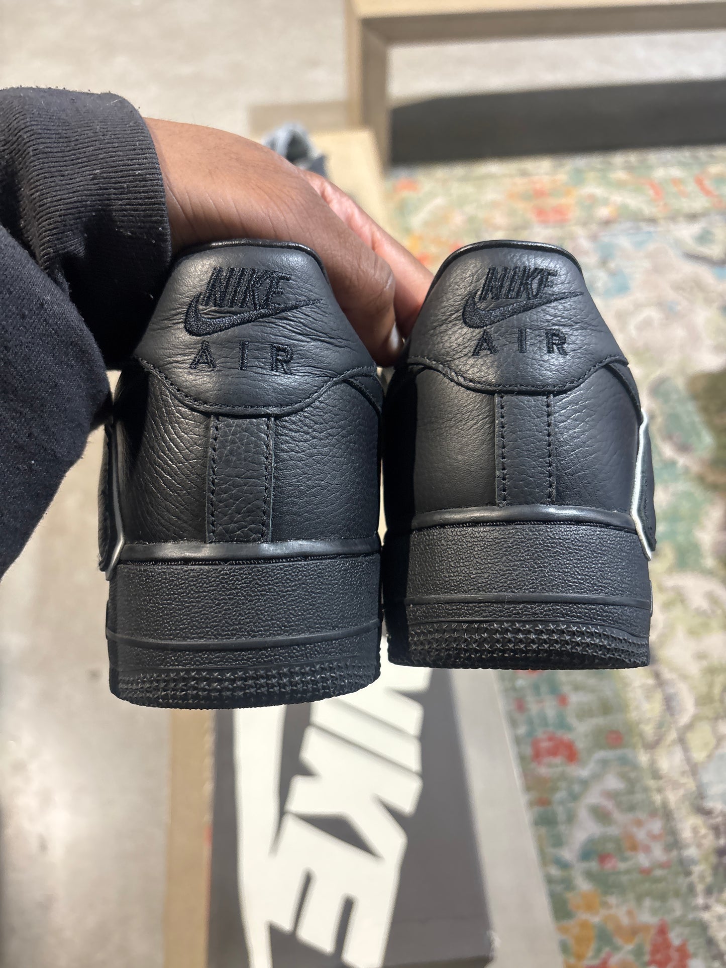 Nike CPFM AF1 Black used sz 12