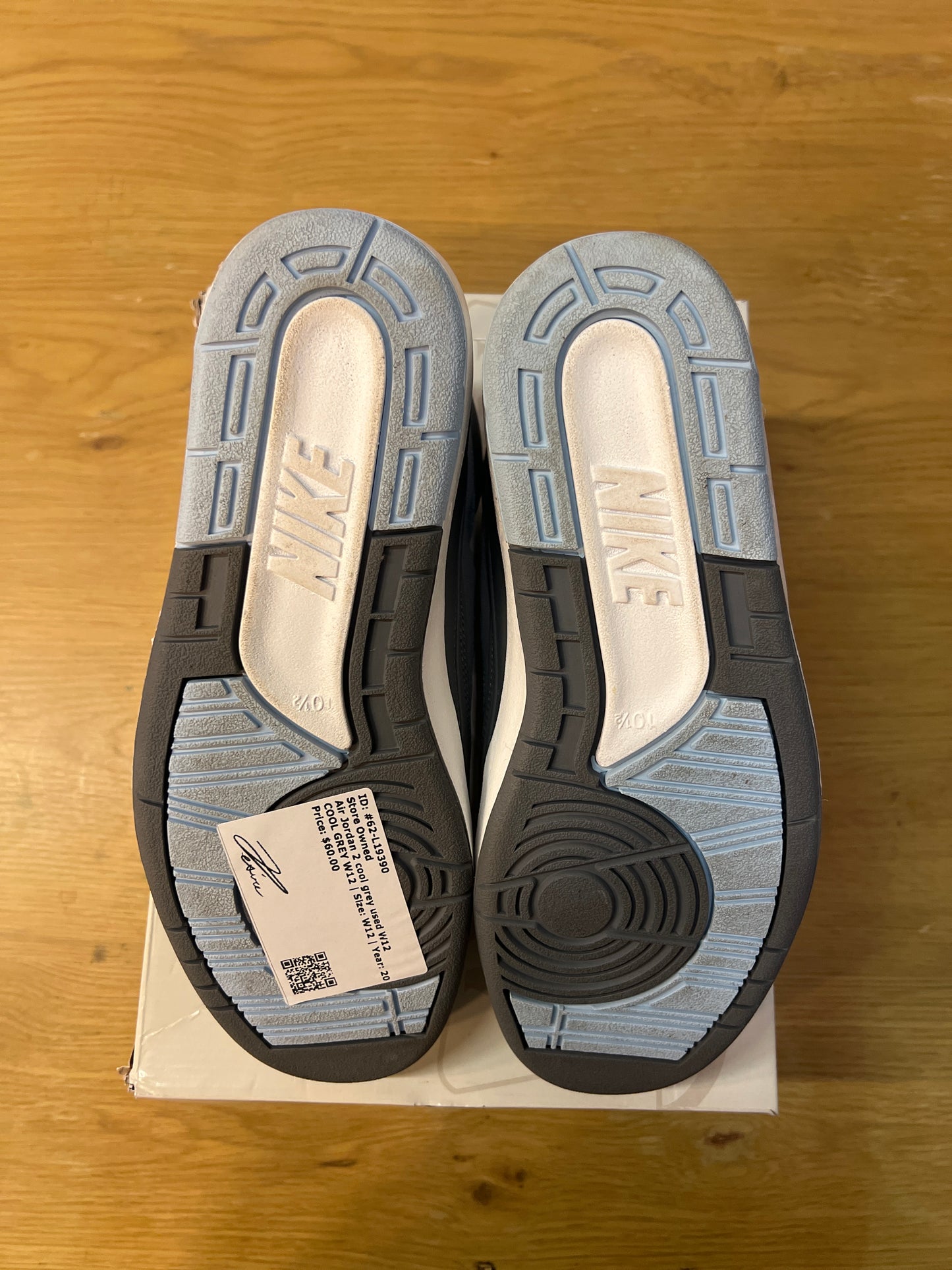 Air Jordan 2 cool grey used W12
