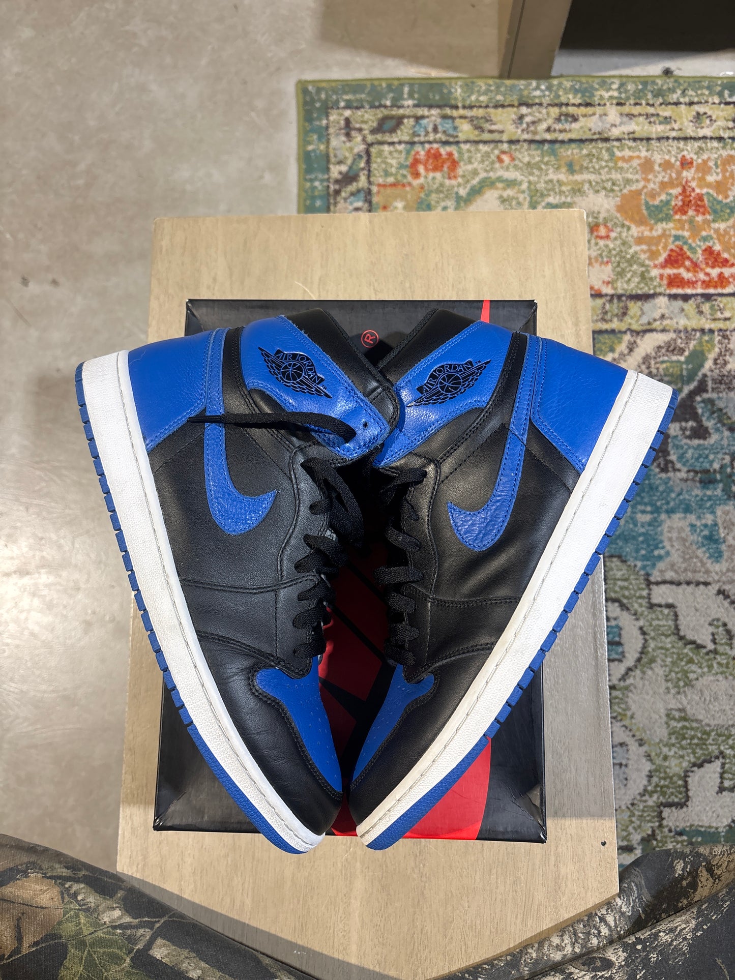 Jordan 1 Royal Used Sz 12
