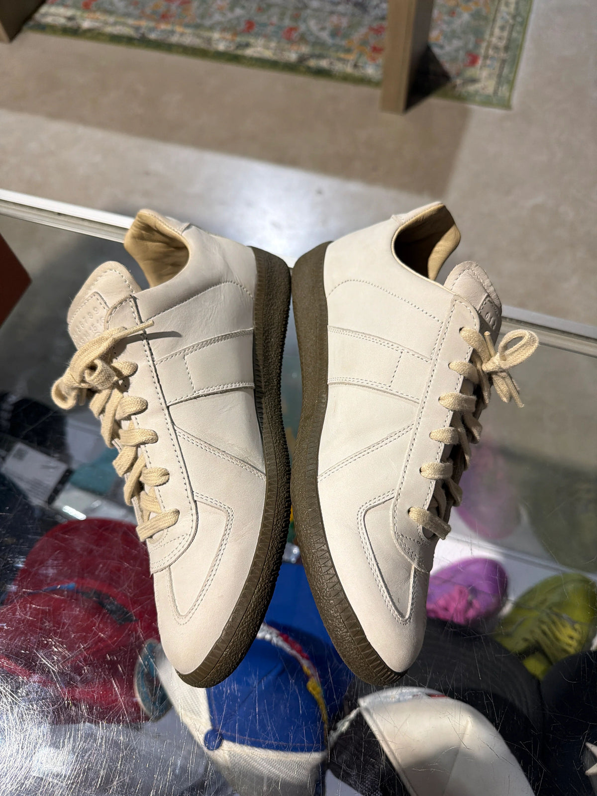 Margeila Gat Grey/Brown Used Sz 6 Nb - Pre-Owned