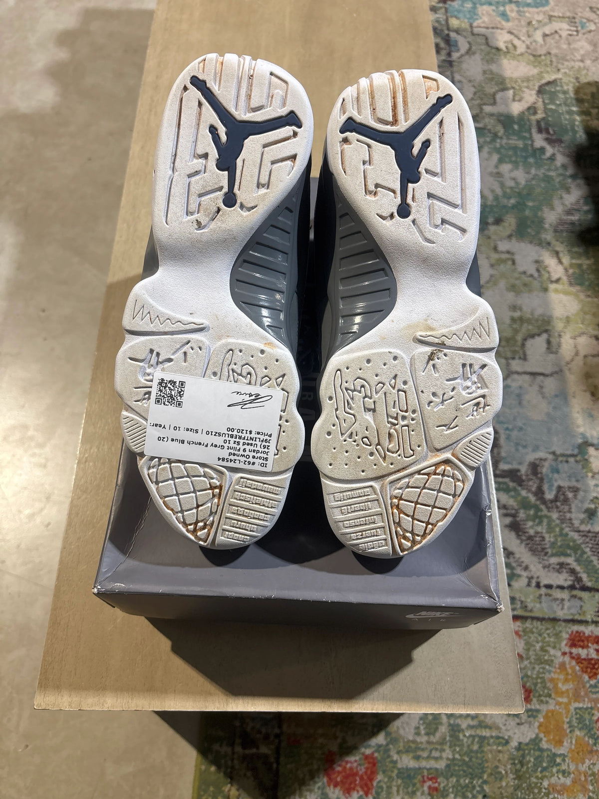 Jordan 9 Retro Flint Grey French Blue (2026) - Pre-Owned