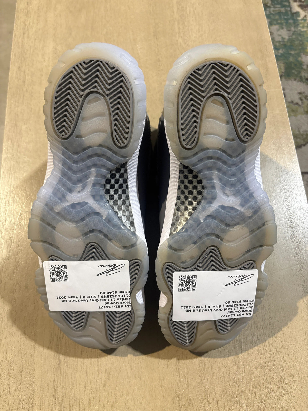 Jordan 11 Retro Cool Grey (2021) - Pre-Owned NB