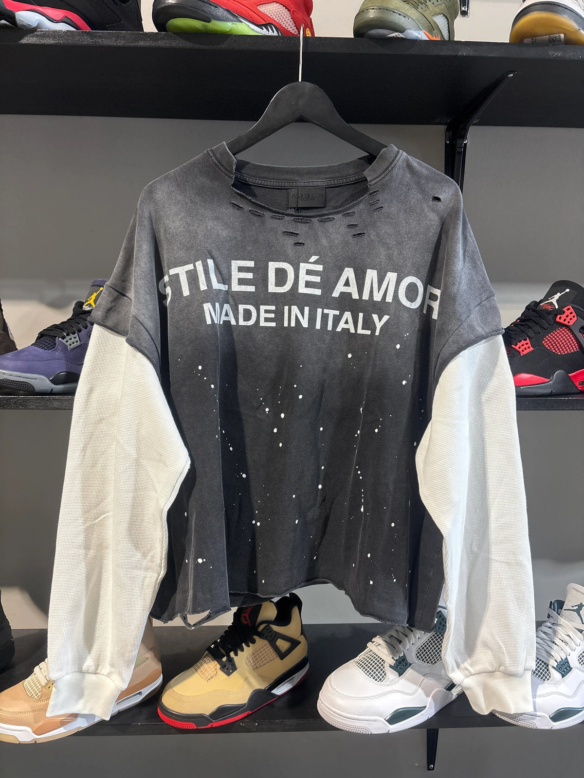 Stile Amor Nerosubianco Longsleeve