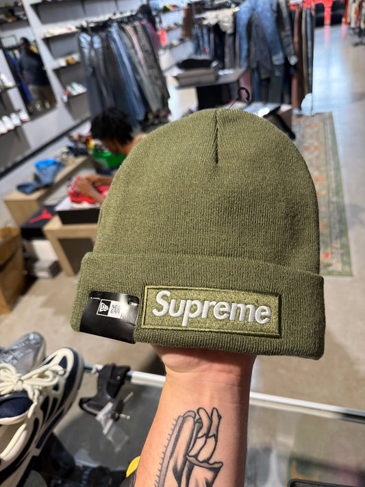 Olive Supreme Bogo Beanie