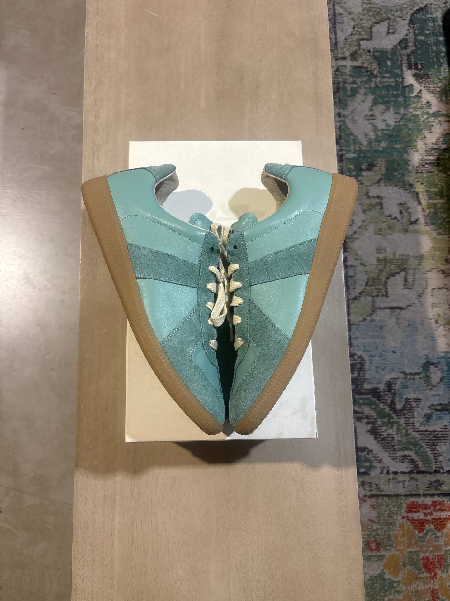 Maison Margiela Gat Light Green/Gum Used Size 9.5