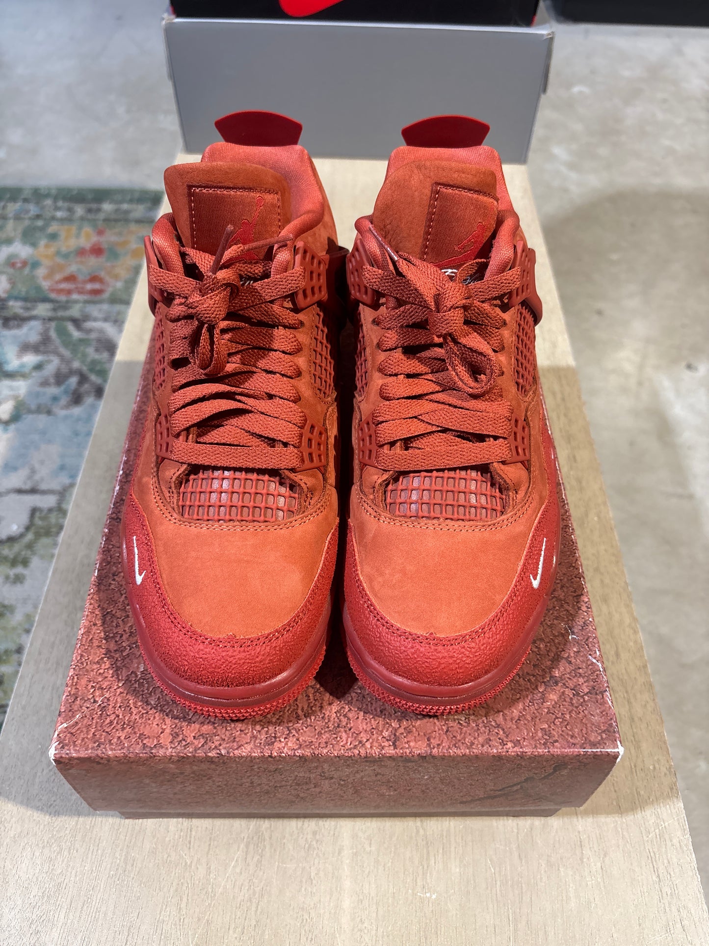 Jordan 4 brick by brick used sz 6.5