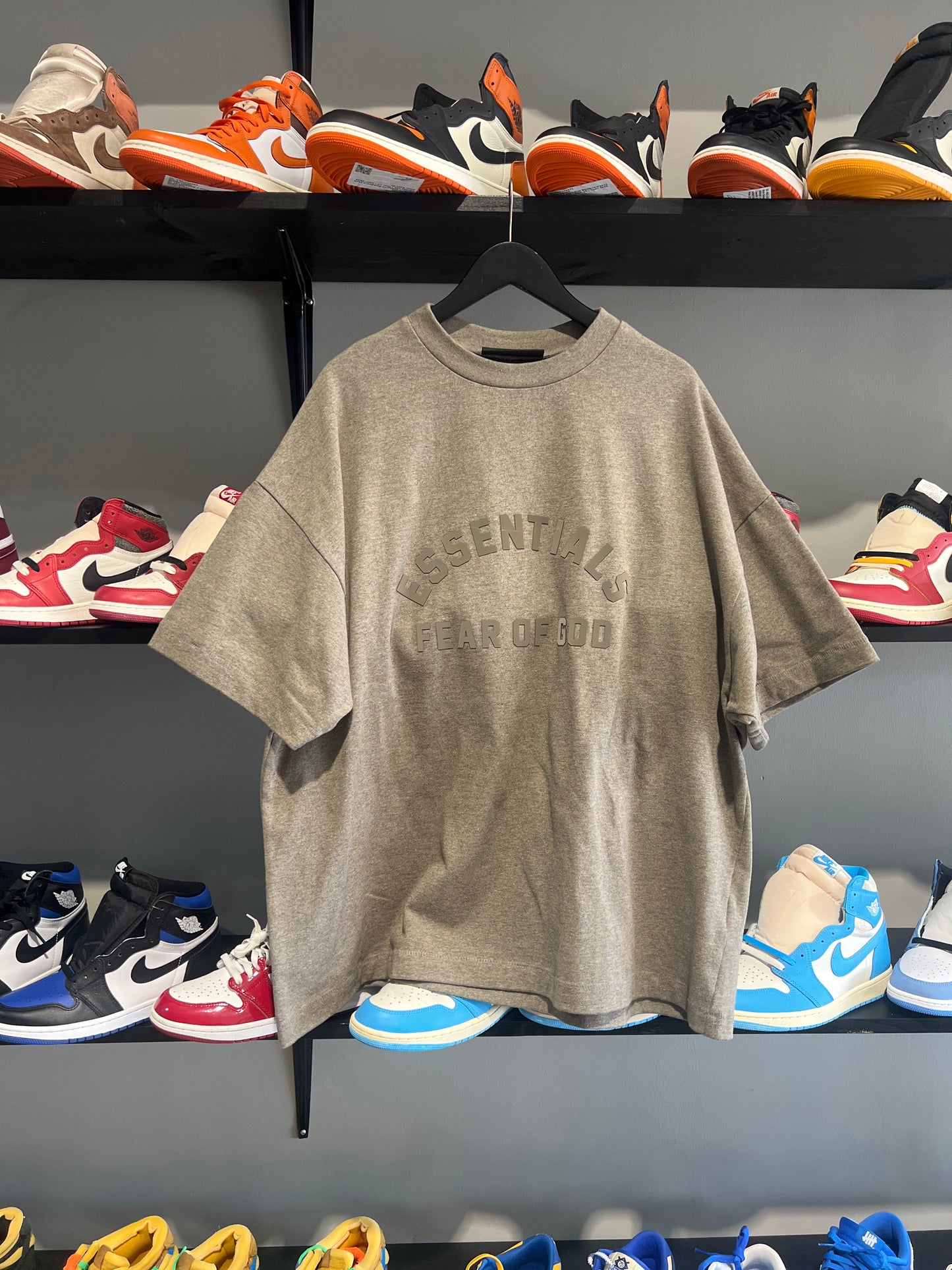 Fear Of God Essentials Tee Heather Wood