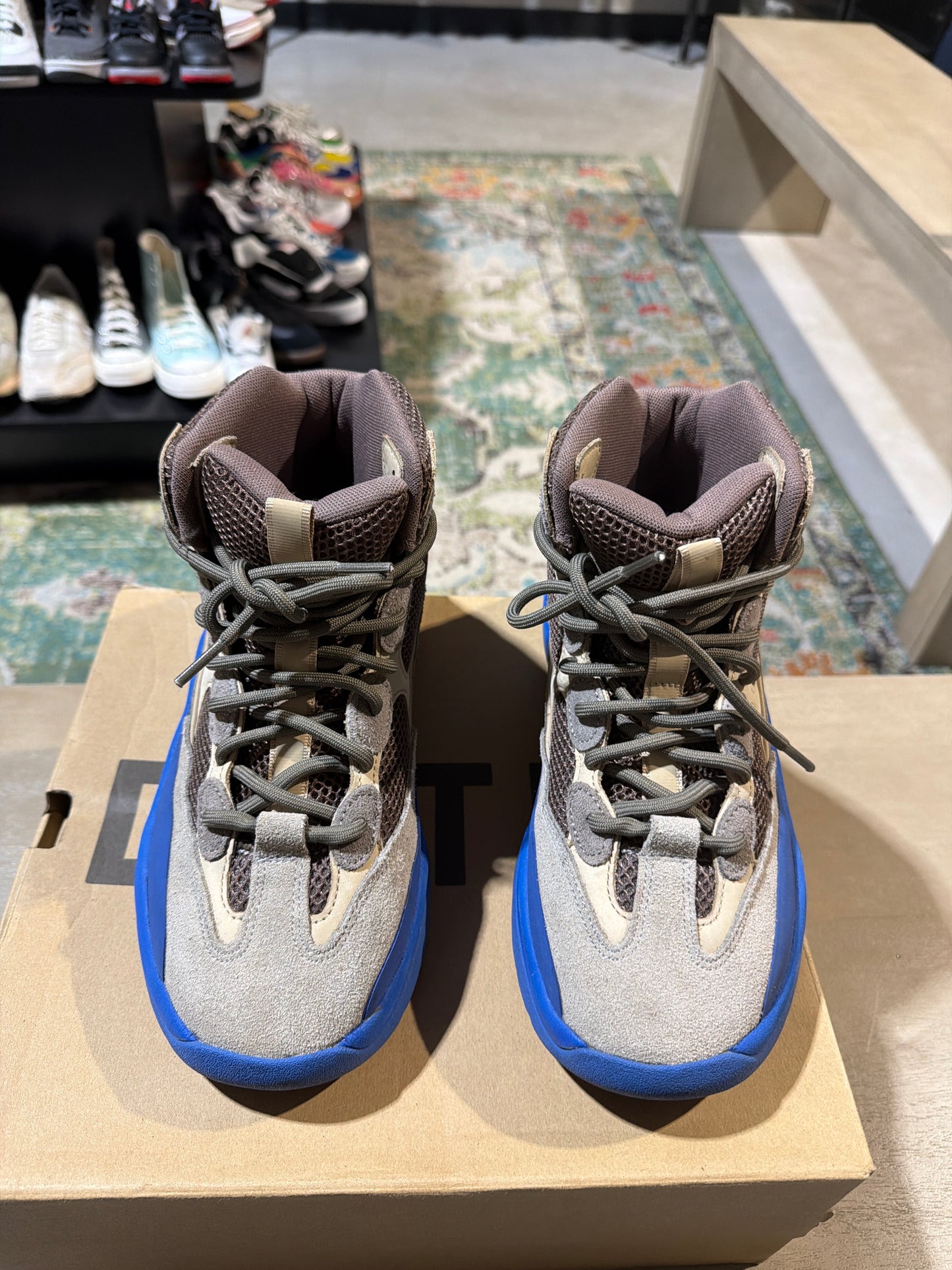 YEEZY DESERT BOOT TAUPE BLUE used (3)