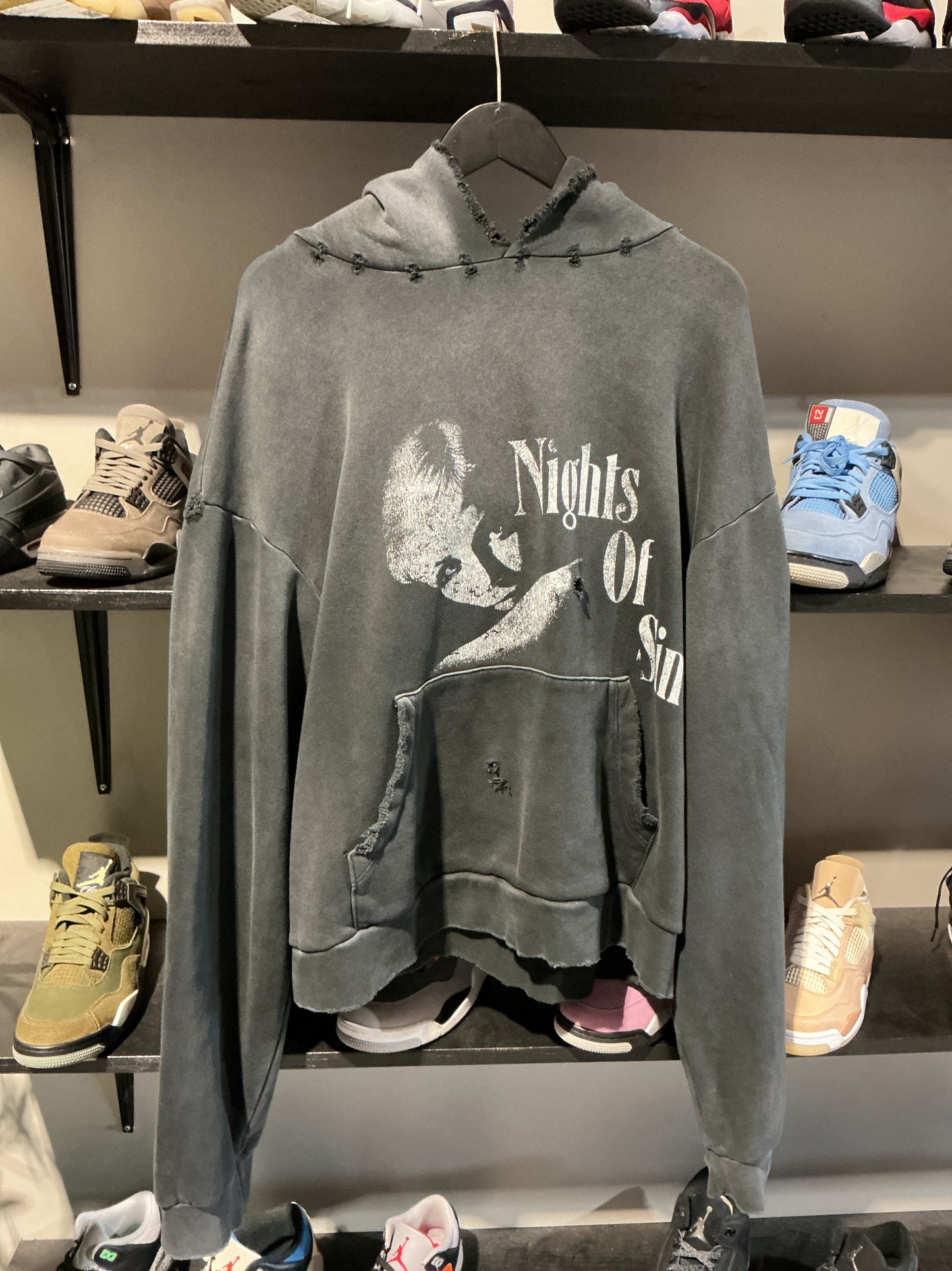 Eifles Sin Hoodie Black Sz XL