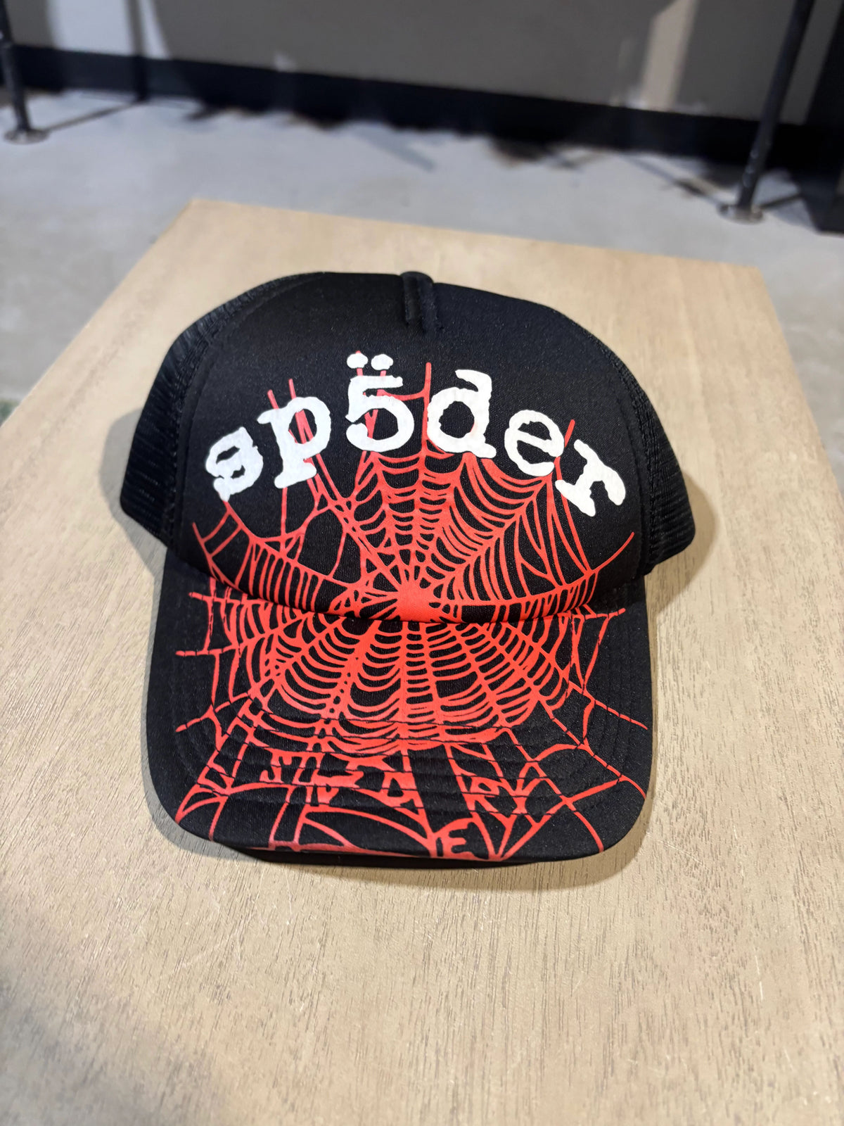 Sp5der Web Cap Black/Red