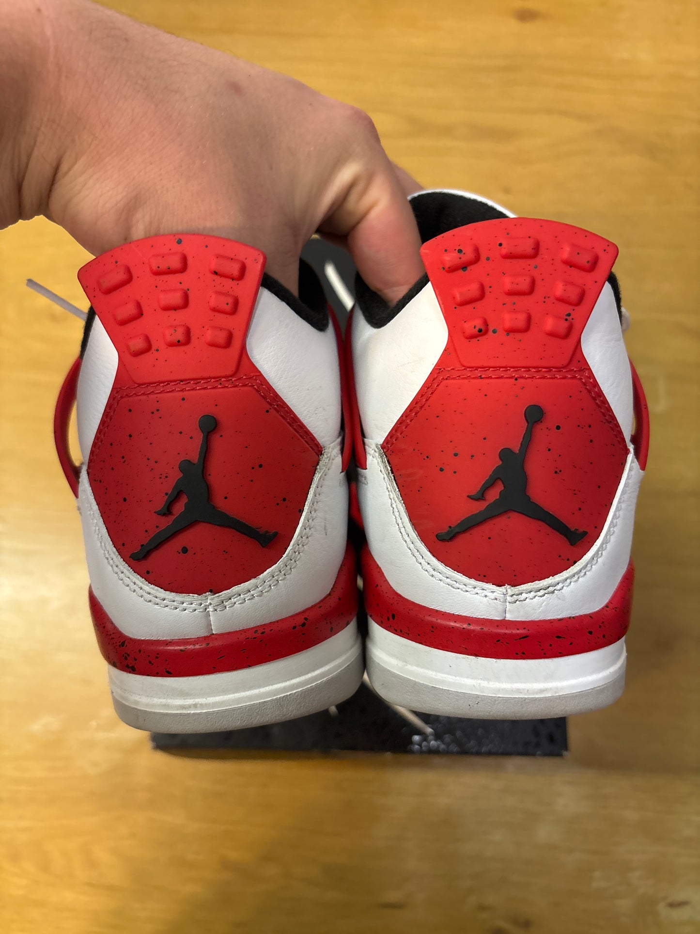 3. Air Jordan 4 Retro Red Cement Used Size 9