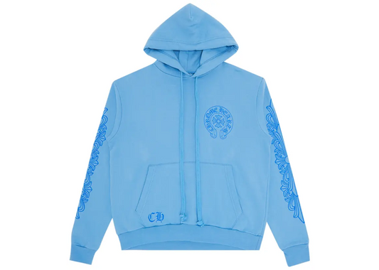 chrome hearts Miami blue hoodie