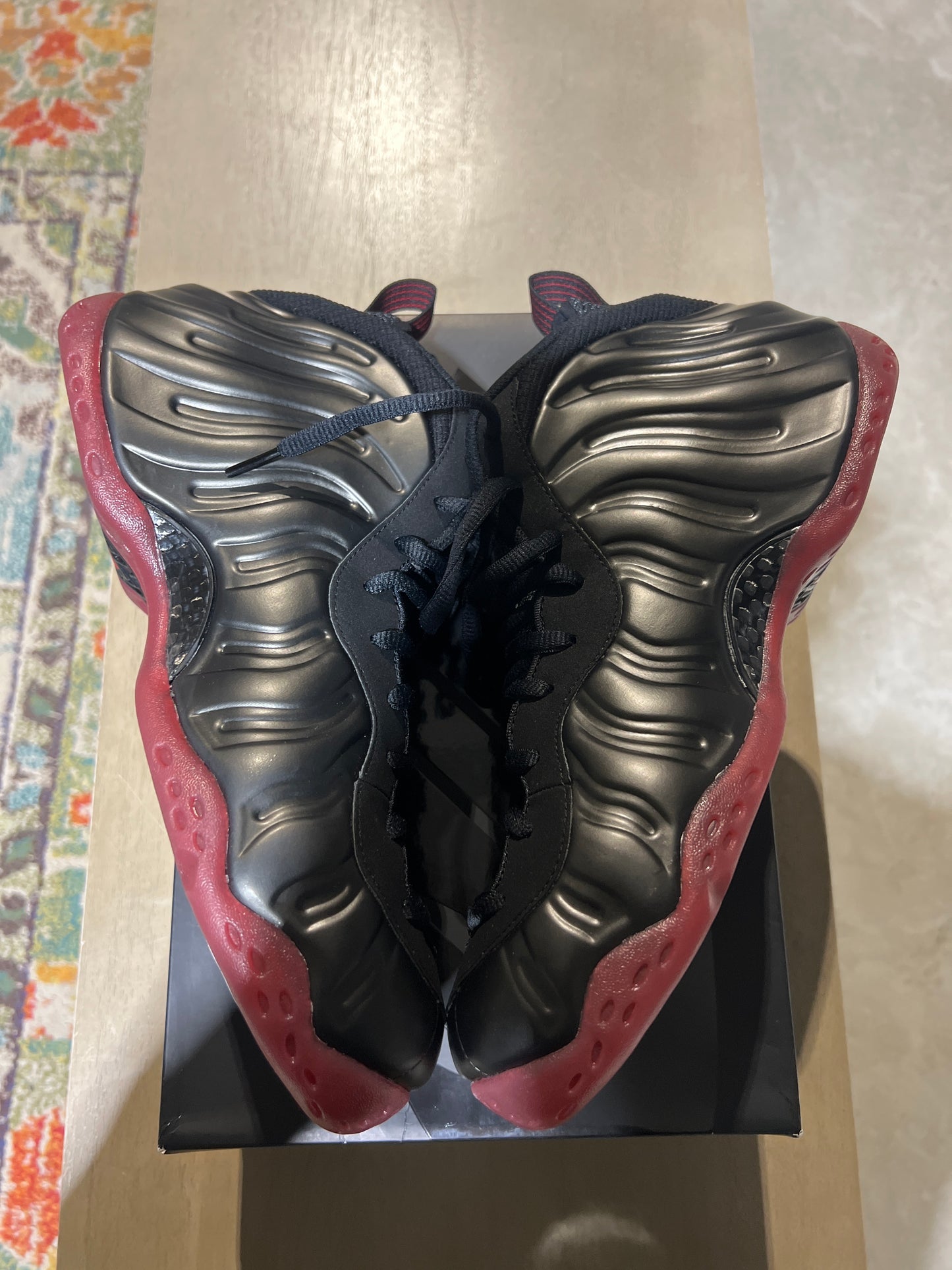 Nike Foamposite One Cough Drop Used Sz 10.5
