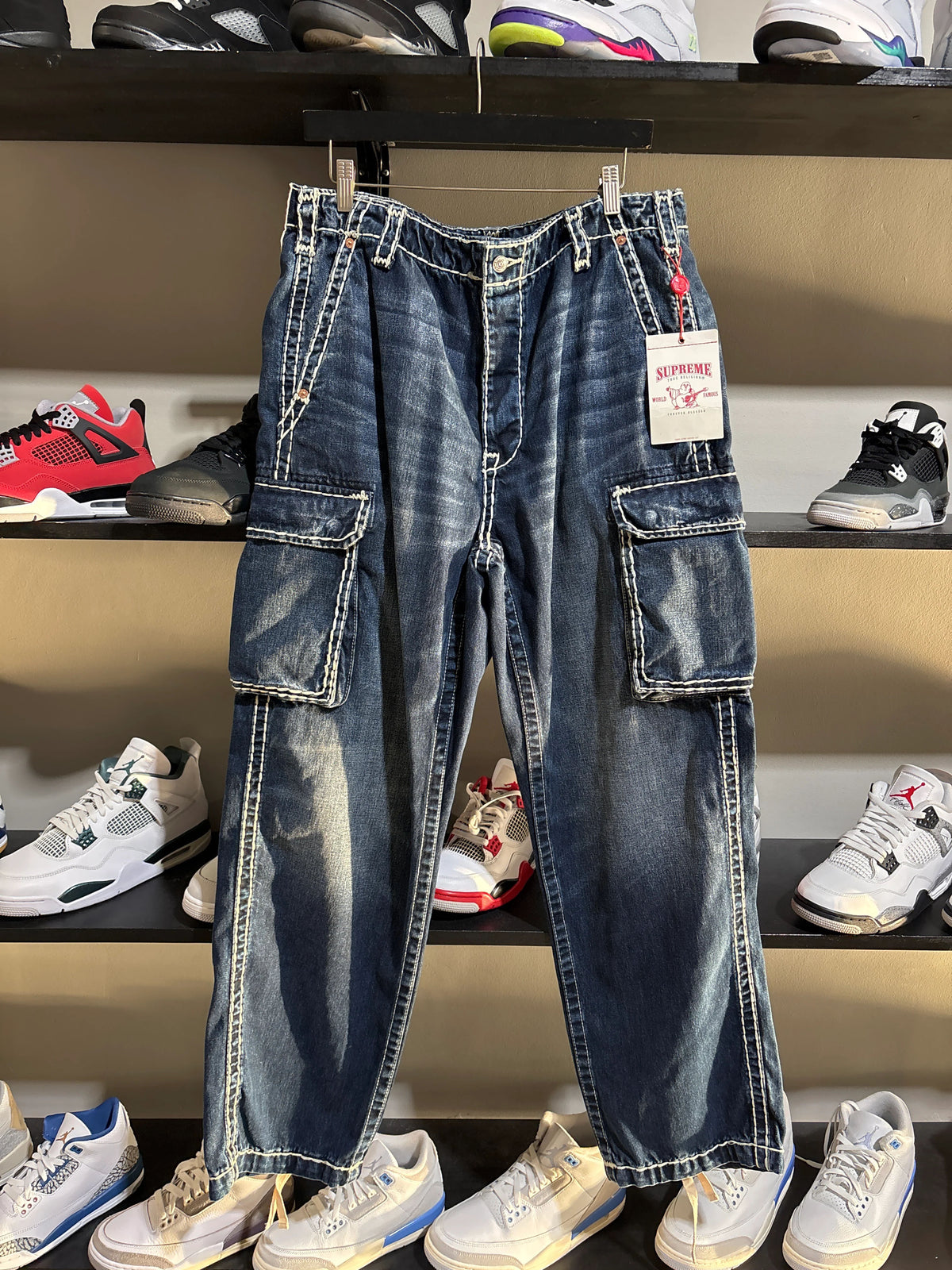 Supreme True Religion Denim Jeans Indigo