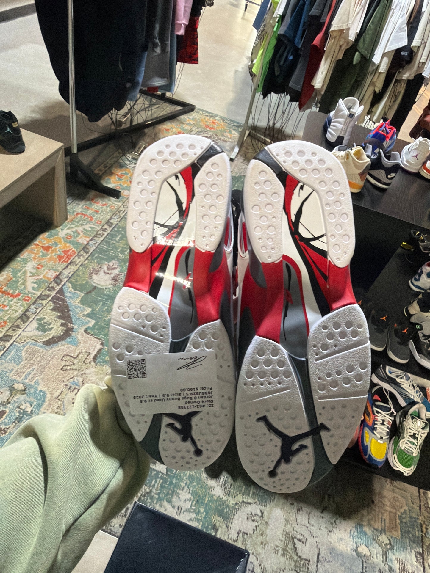 Jordan 8 Bugs Bunny Used sz 9.5