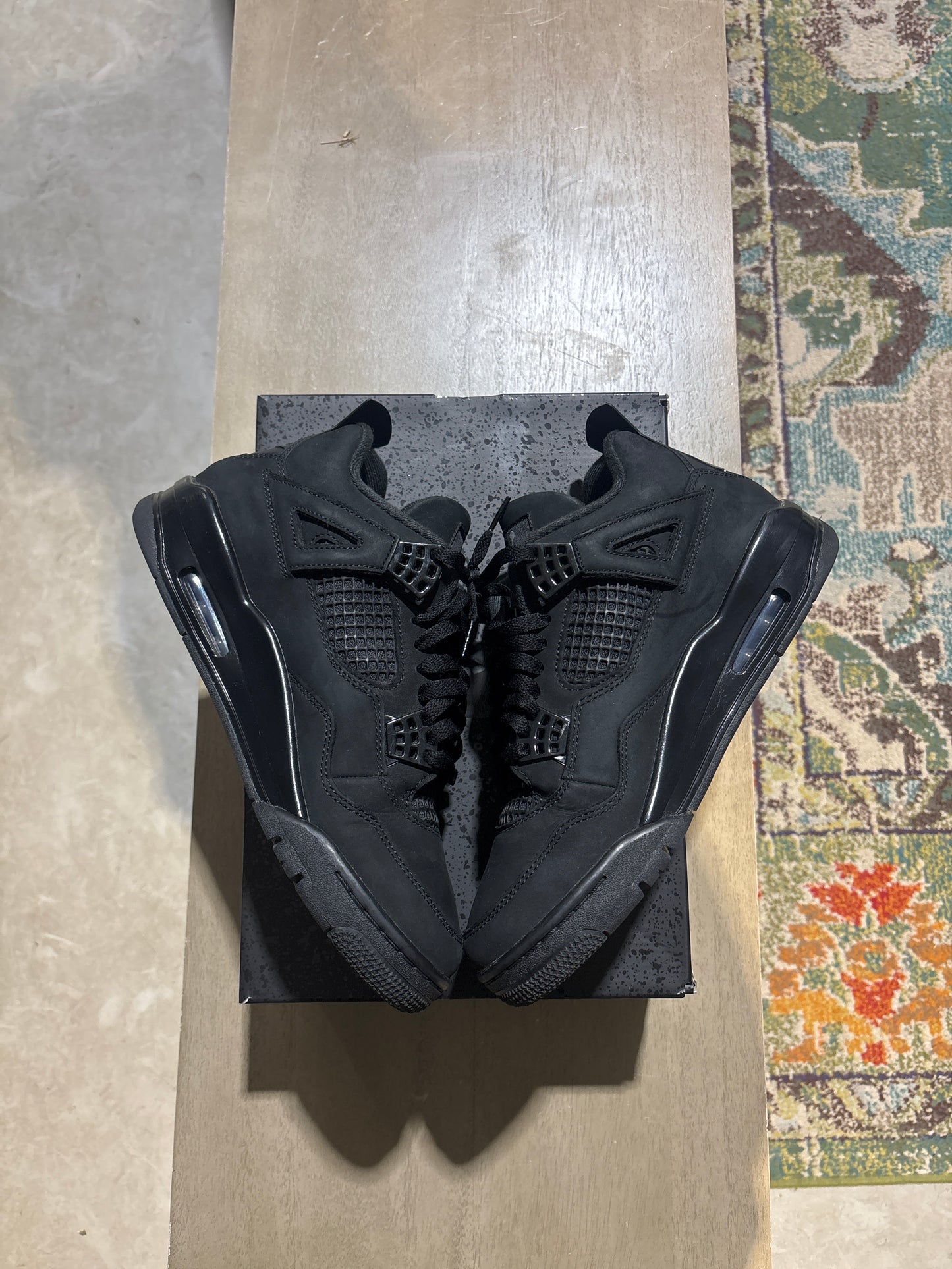 Jordan 4 Black Cat Used Sz 9