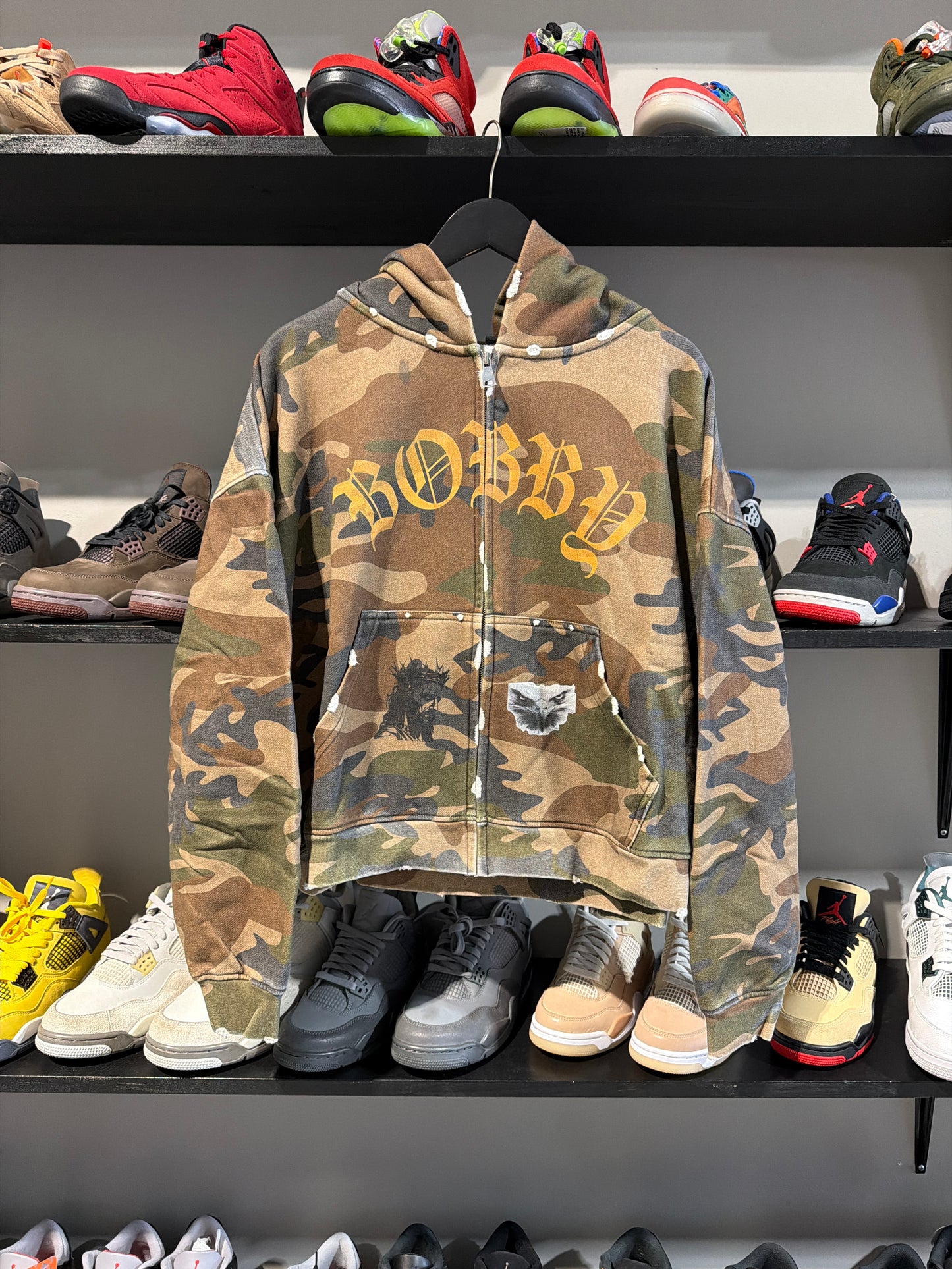 Bobby Ray Camo Zipup Hoodie