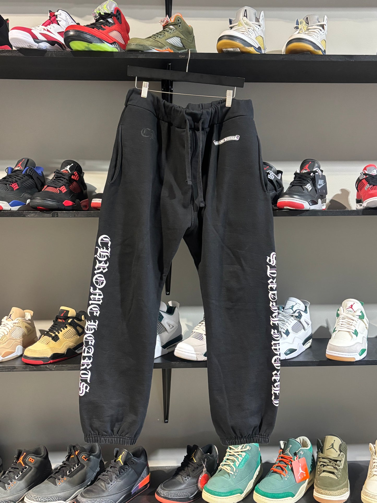 Chrome Hearts Scroll Logo Sweatpants